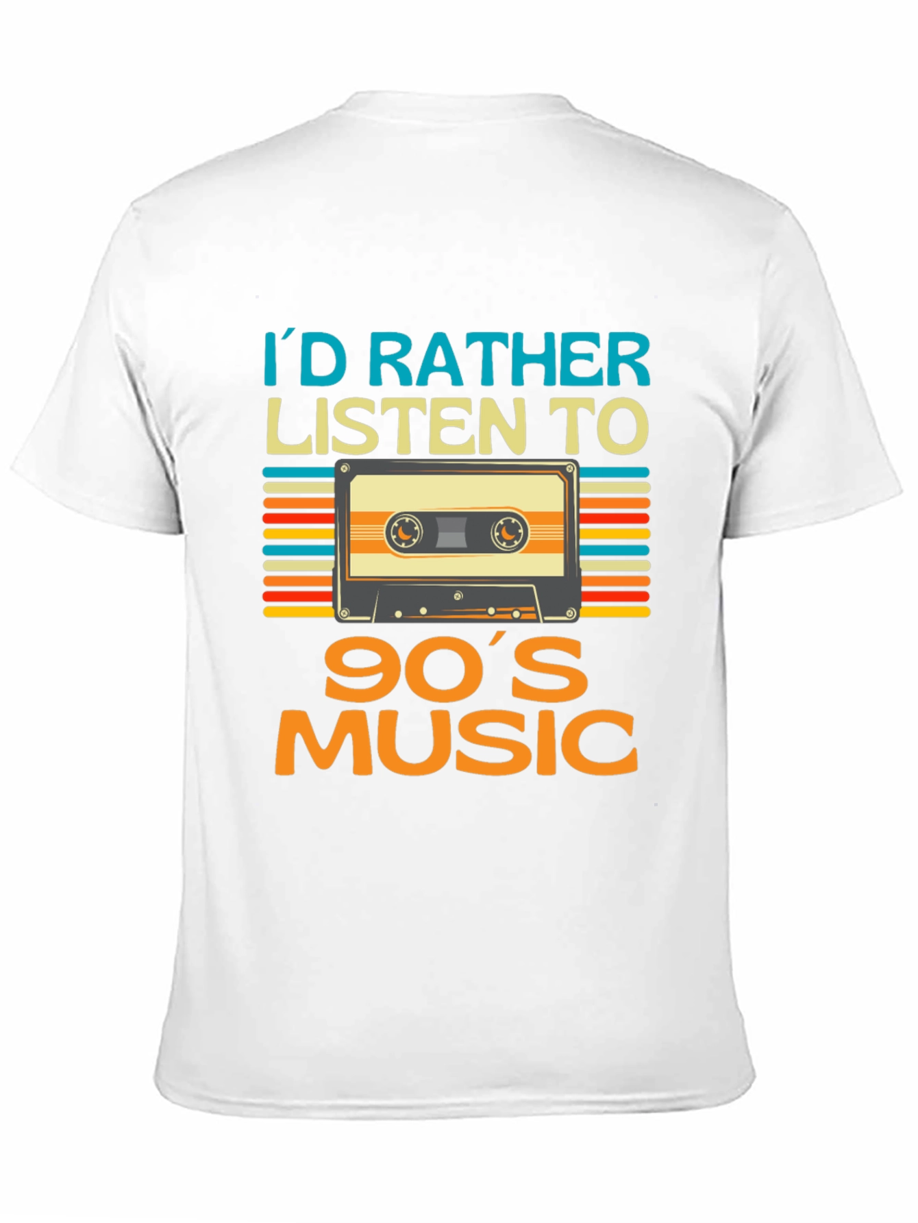 90s Music Cassette T-Shirt - Retro Style