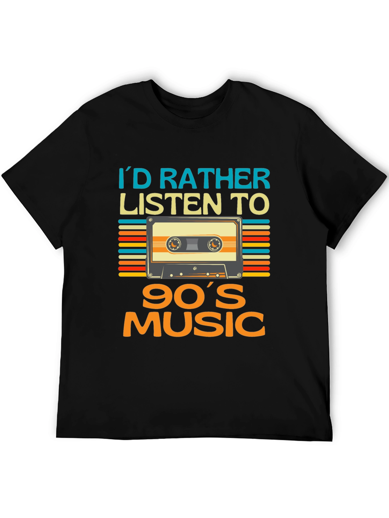 90s Music Cassette T-Shirt - Retro Style