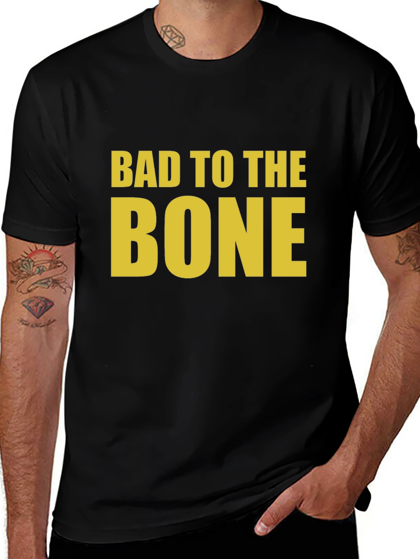 Bad to the Bone Graphic T-Shirt