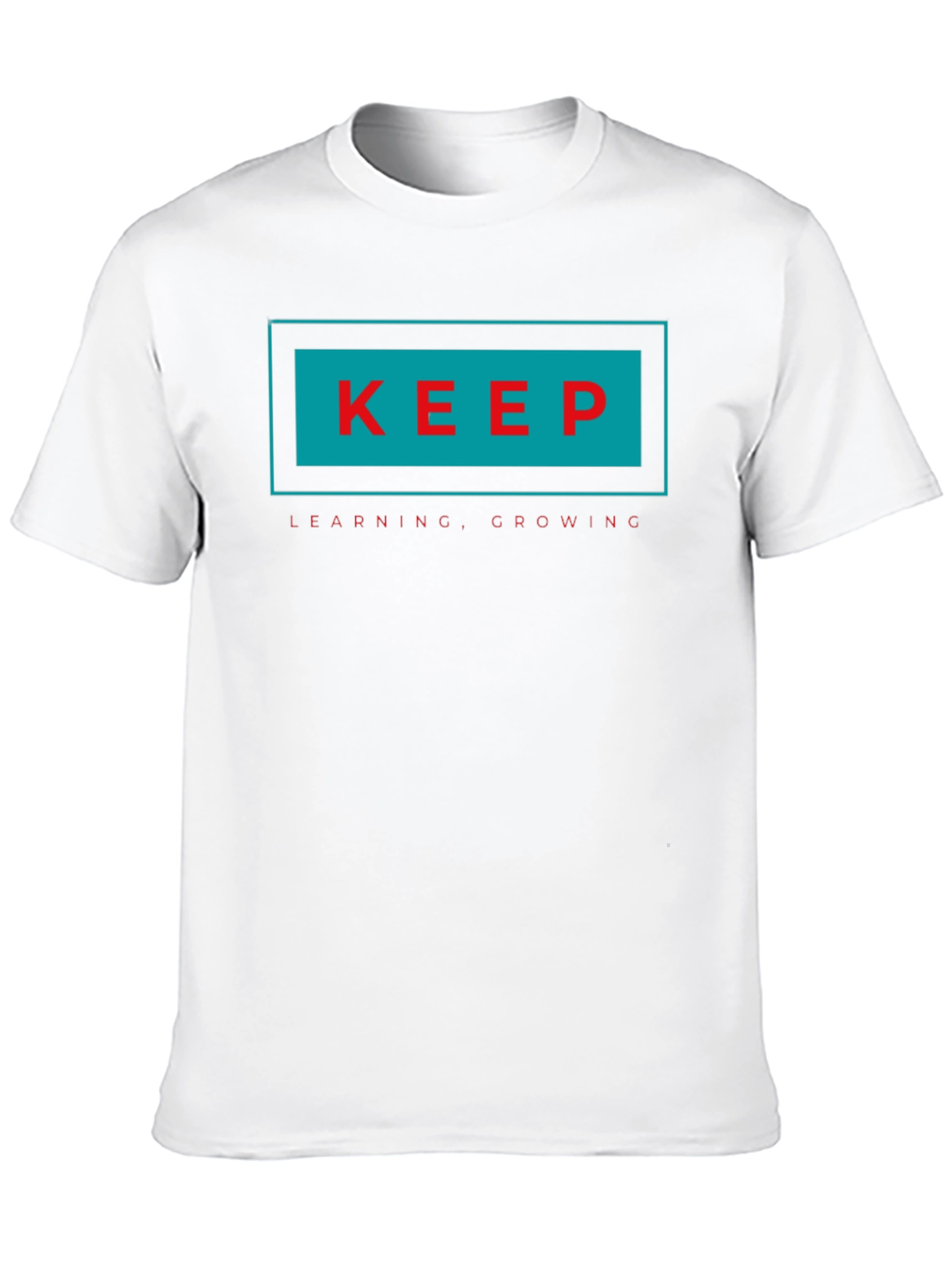 Keep Learning Growing T-Shirt - Black