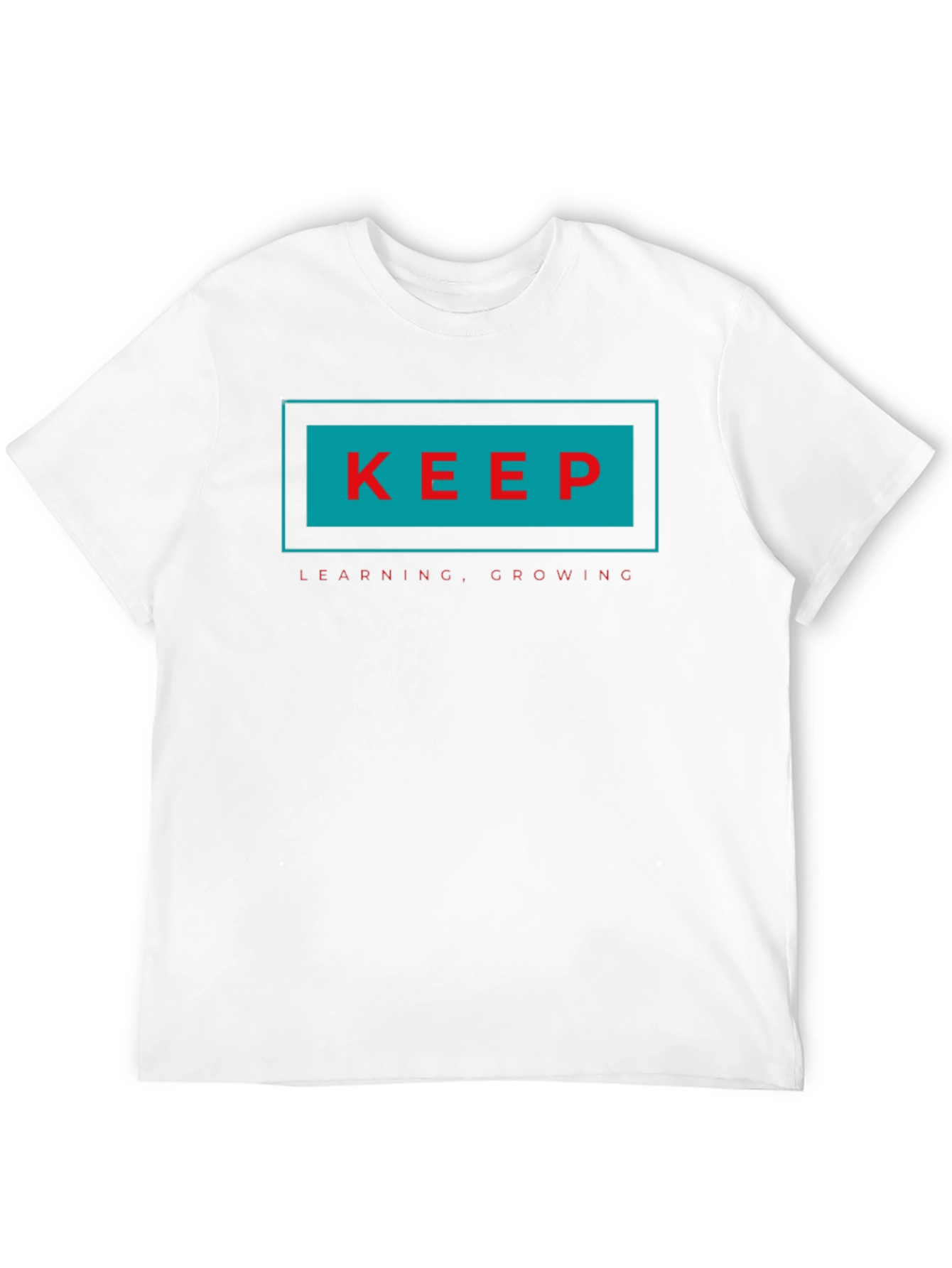 Keep Learning Growing T-Shirt - Black