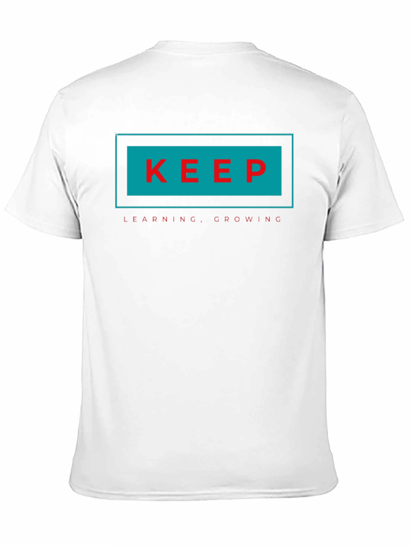 Keep Learning Growing T-Shirt - Black