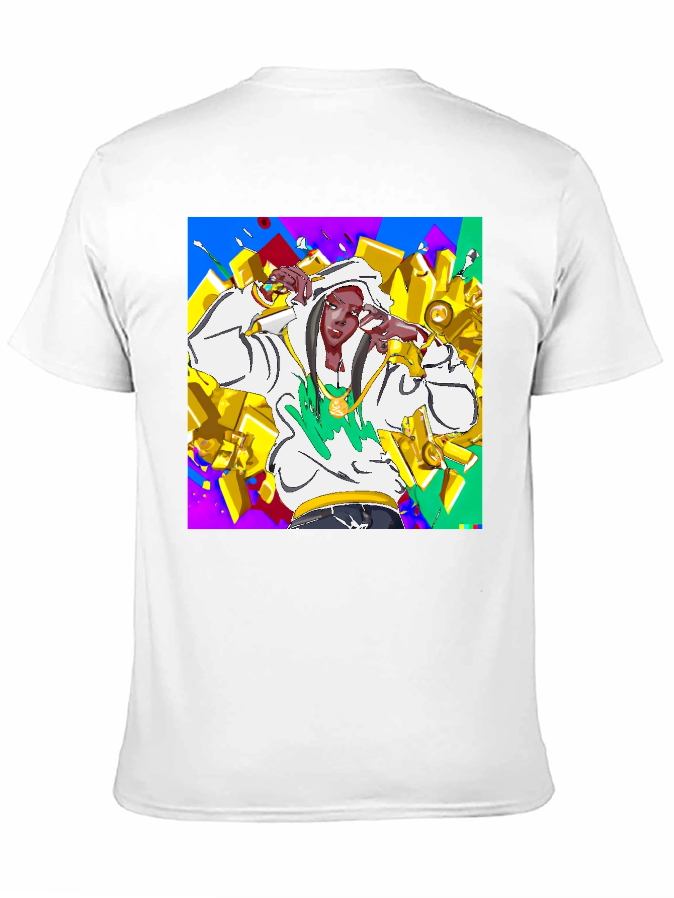 Urban Style Graphic Tee - Animated Character Design