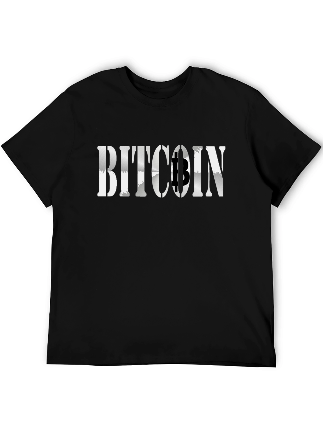 Bitcoin Black Graphic Tee - Crypto Currency Fashion
