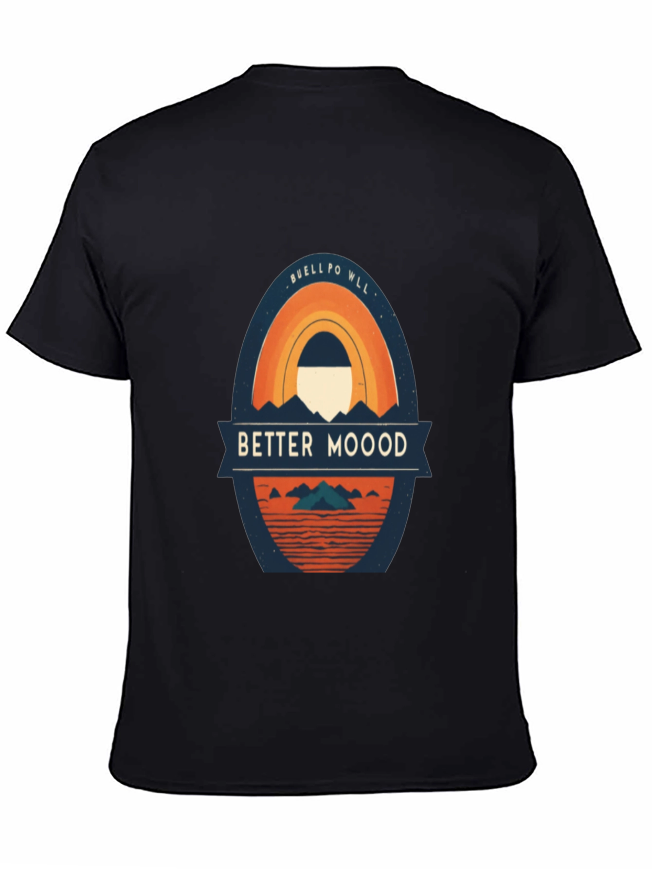 Better Mood Graphic Tee - Mens Black T-Shirt