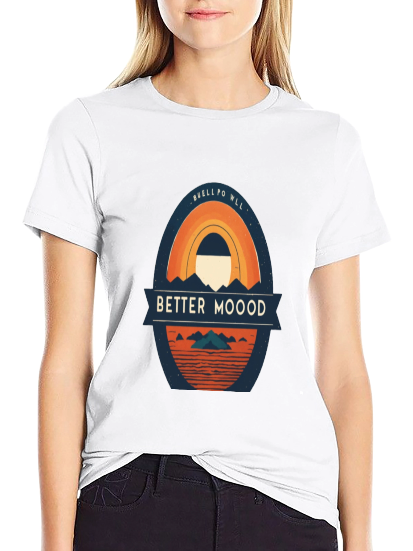 Better Mood Graphic Tee - Mens Black T-Shirt