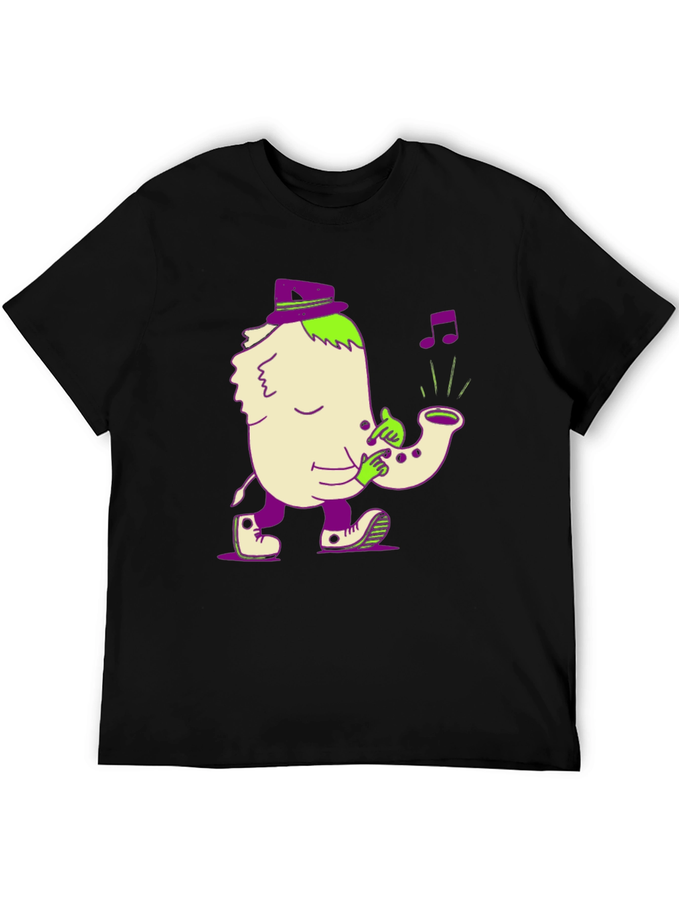 Funky Saxophone Player Graphic Tee
