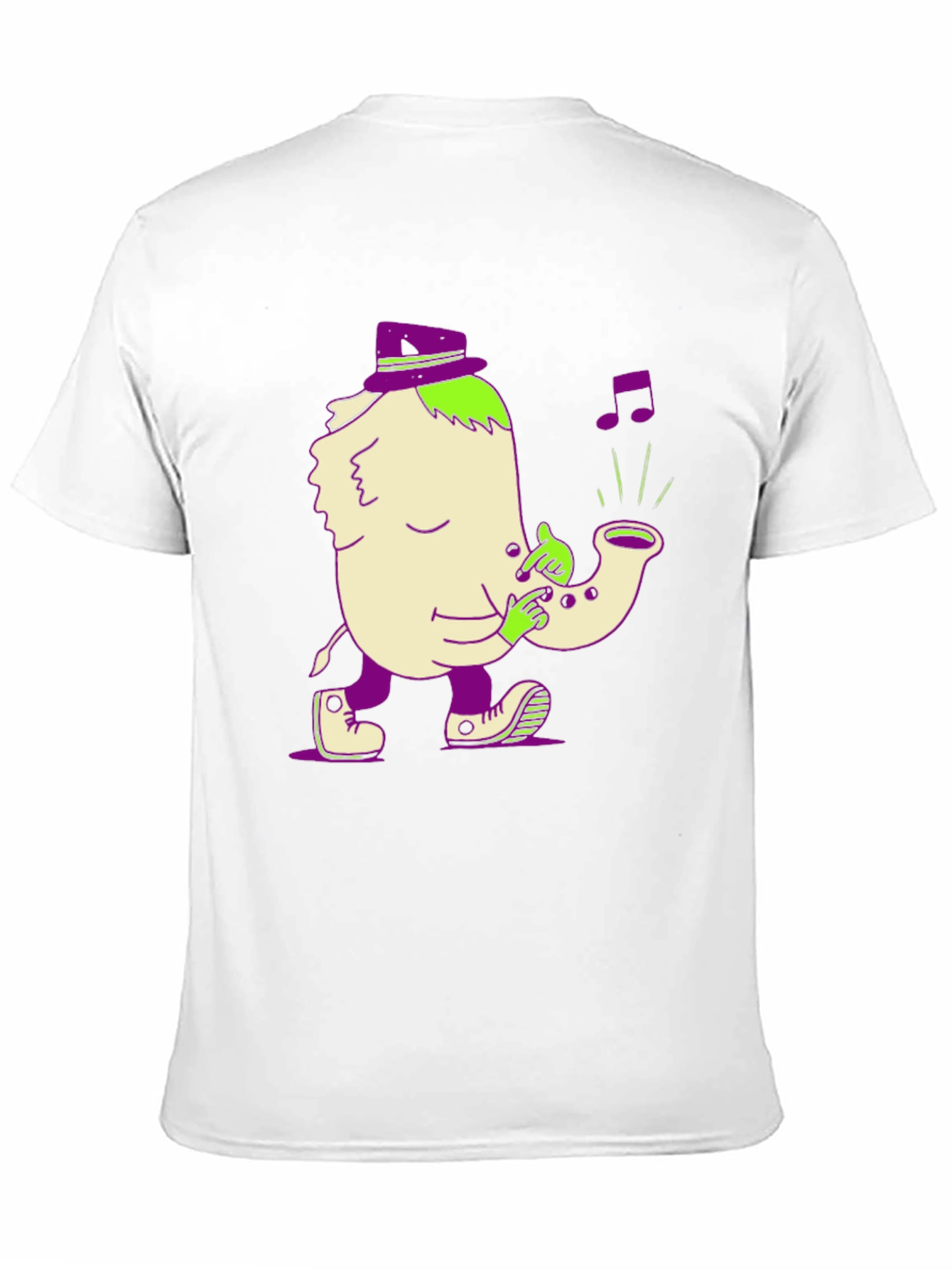 Funky Saxophone Player Graphic Tee