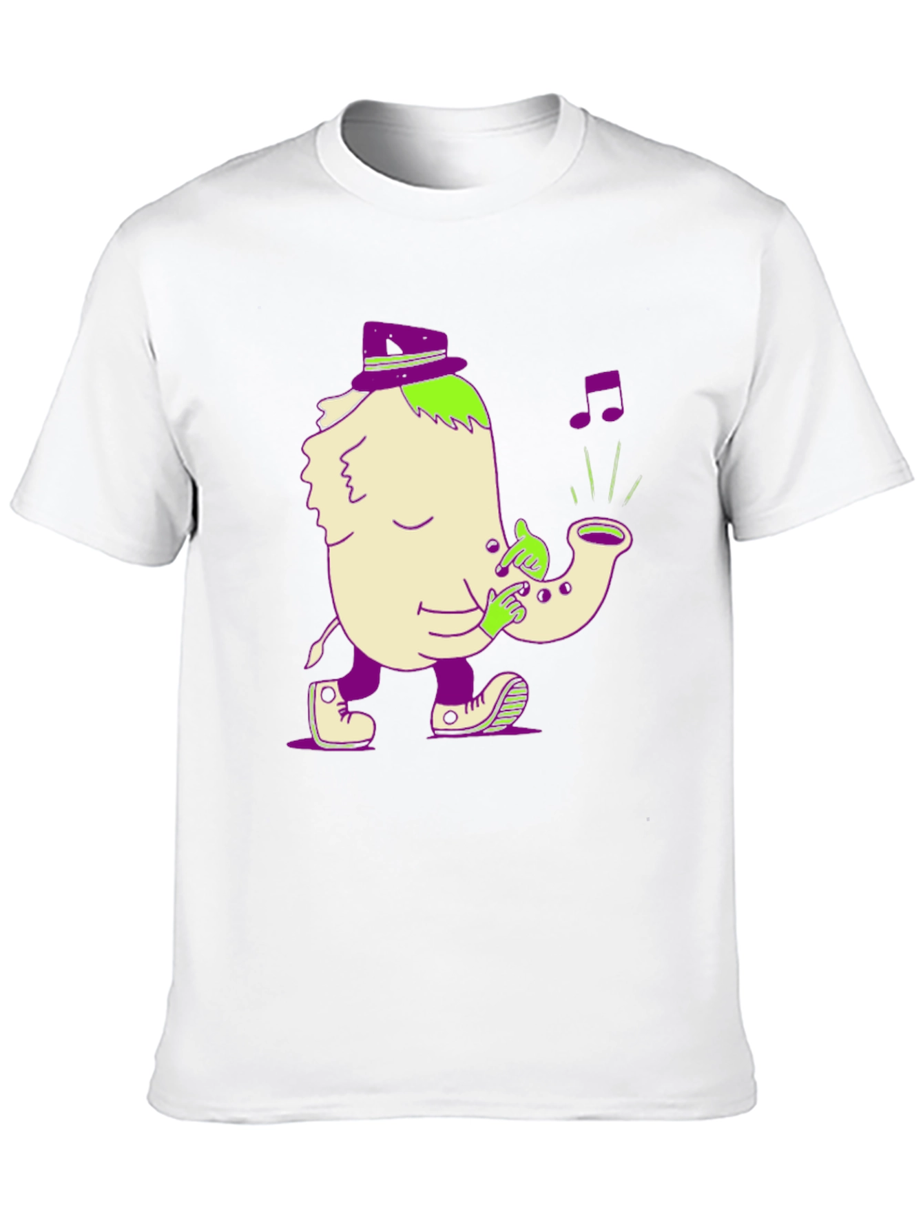 Funky Saxophone Player Graphic Tee