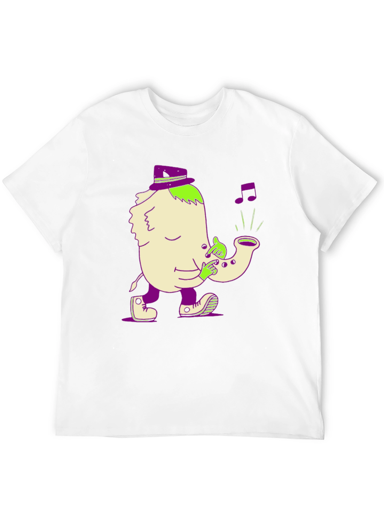 Funky Saxophone Player Graphic Tee