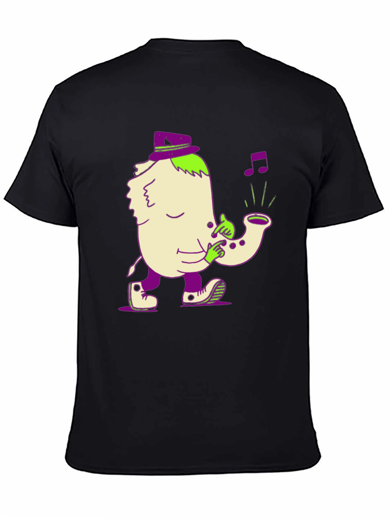 Funky Saxophone Player Graphic Tee