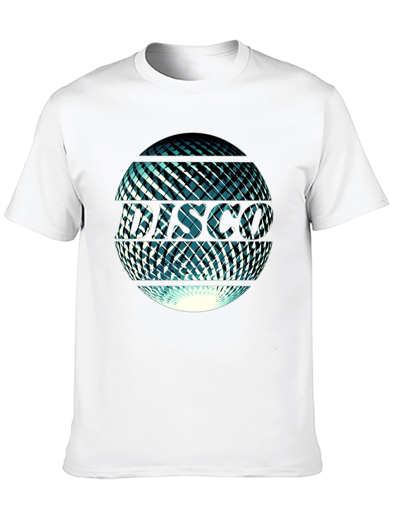 Disco Ball Graphic Tee - Retro Party Vibes