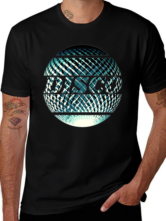 Disco Ball Graphic Tee - Retro Party Vibes