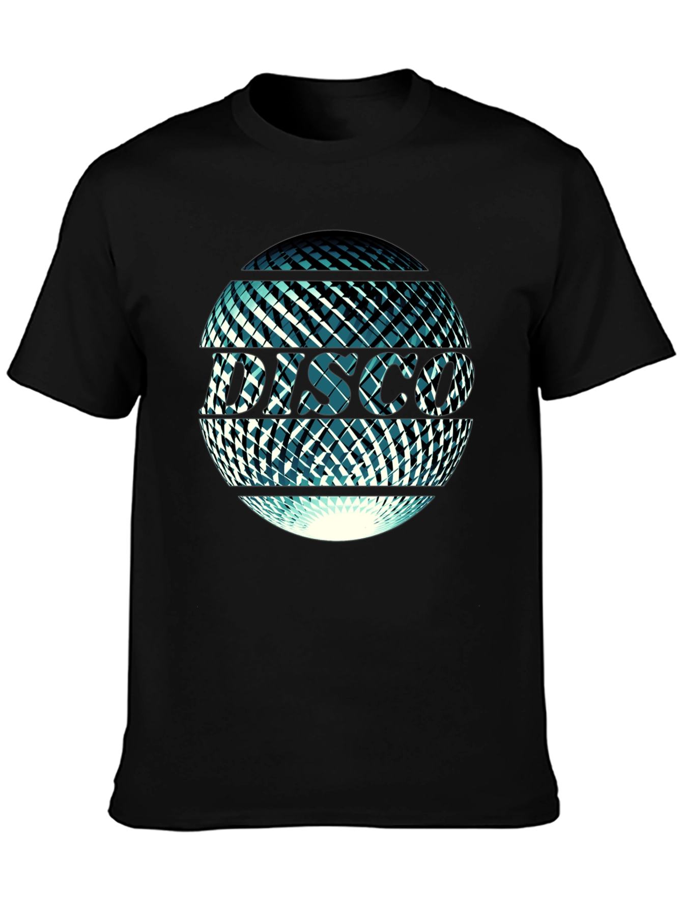 Disco Ball Graphic Tee - Retro Party Vibes