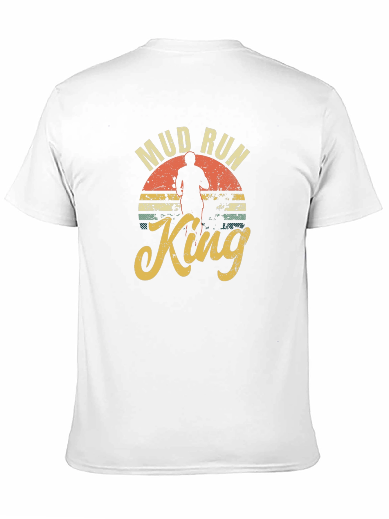 Mud Run King Black T-Shirt