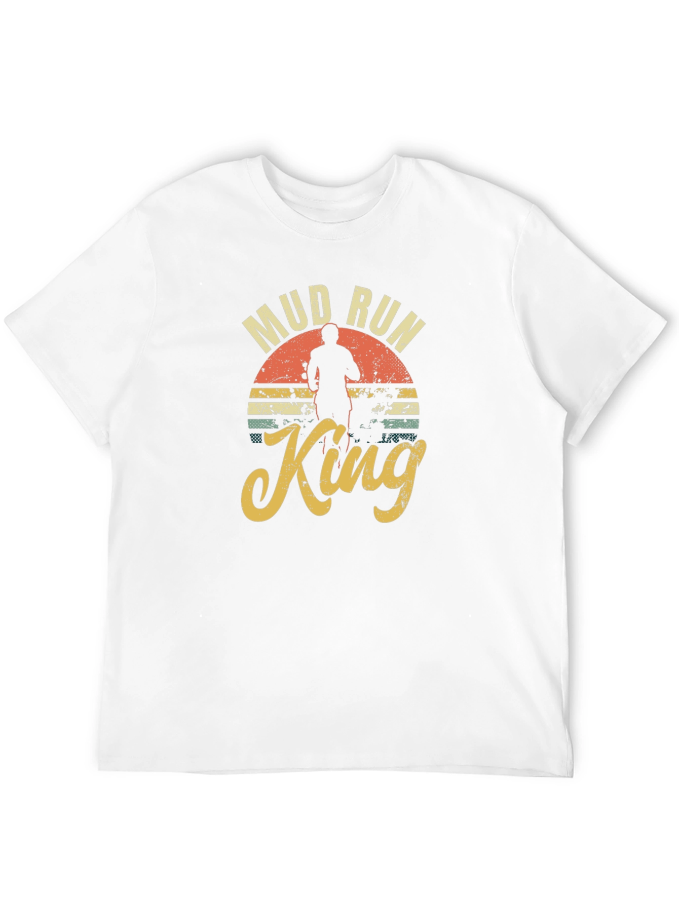 Mud Run King Black T-Shirt
