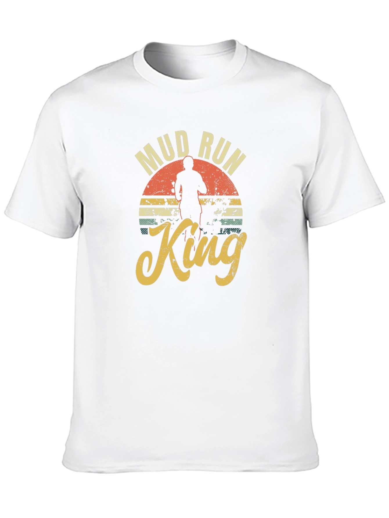 Mud Run King Black T-Shirt