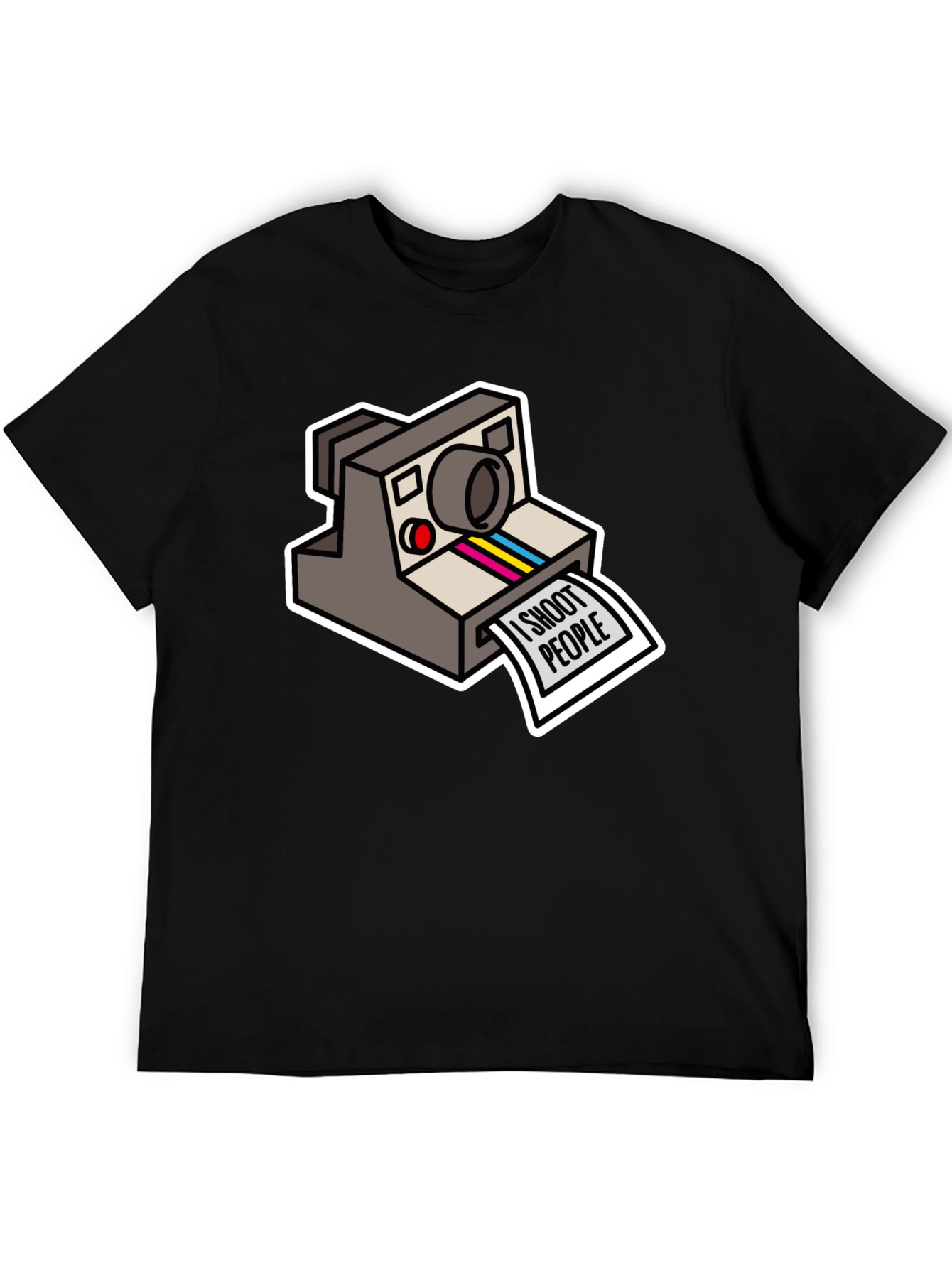 I Shoot People Camera Graphic T-Shirt