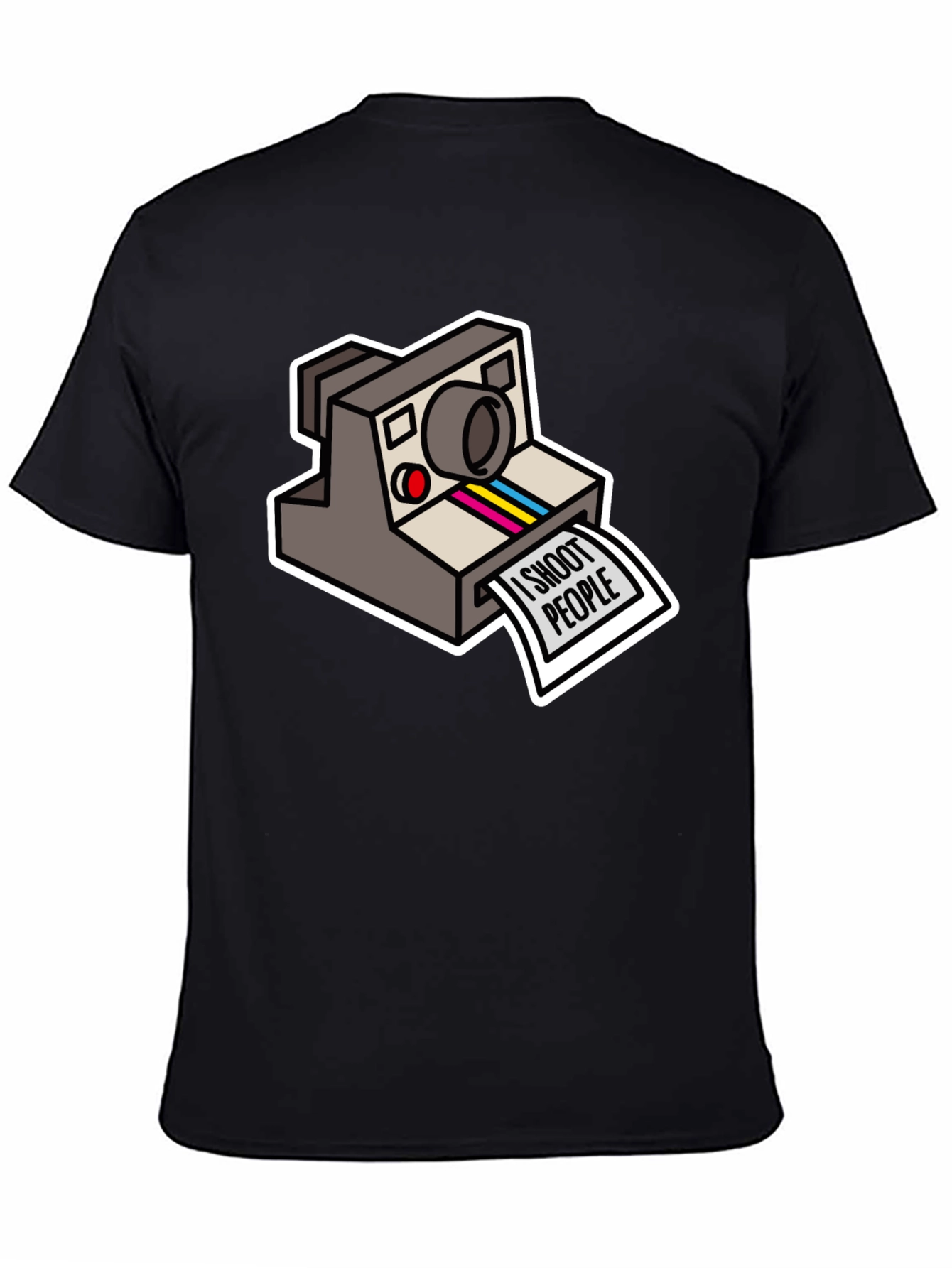 I Shoot People Camera Graphic T-Shirt
