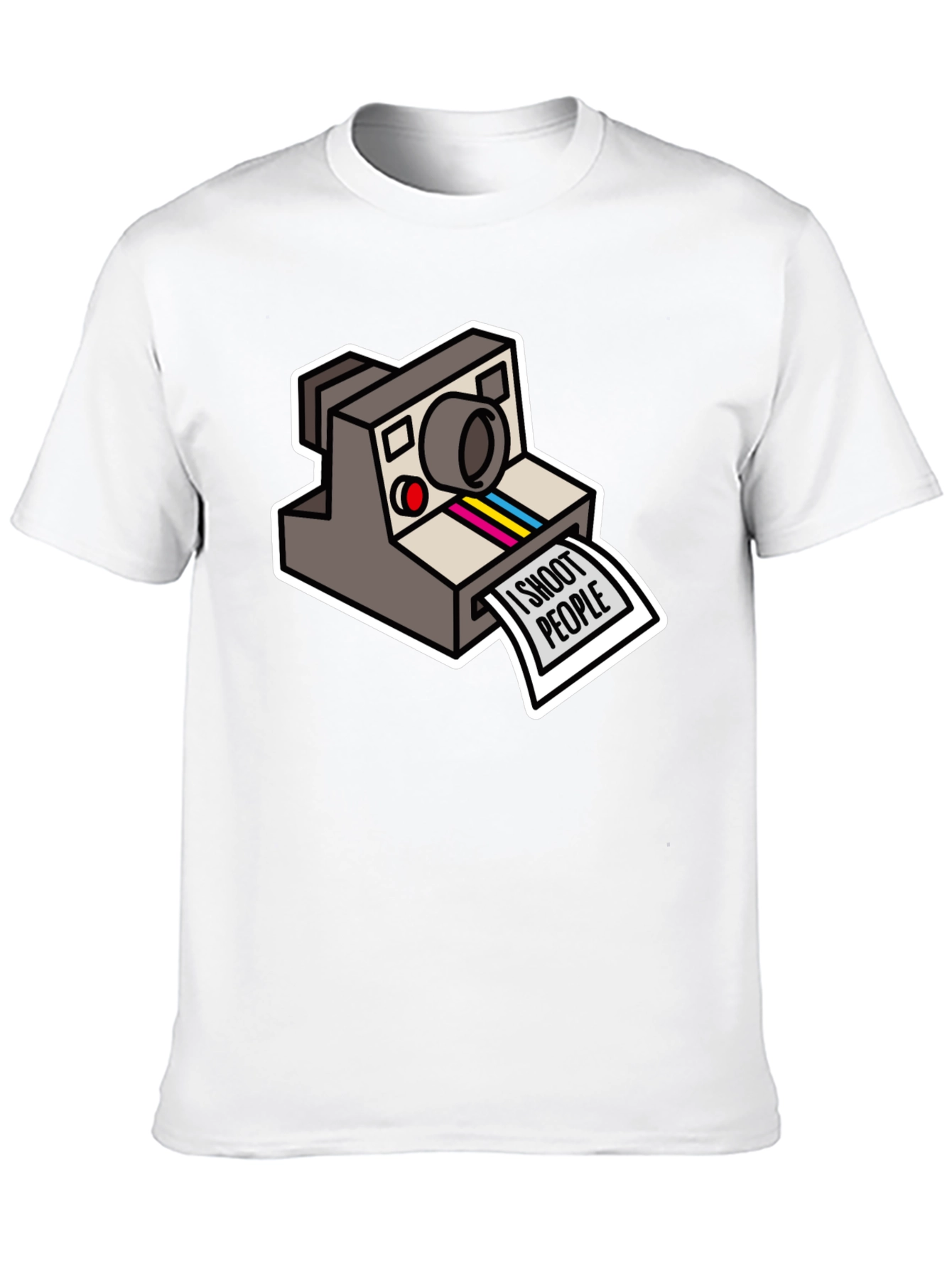 I Shoot People Camera Graphic T-Shirt