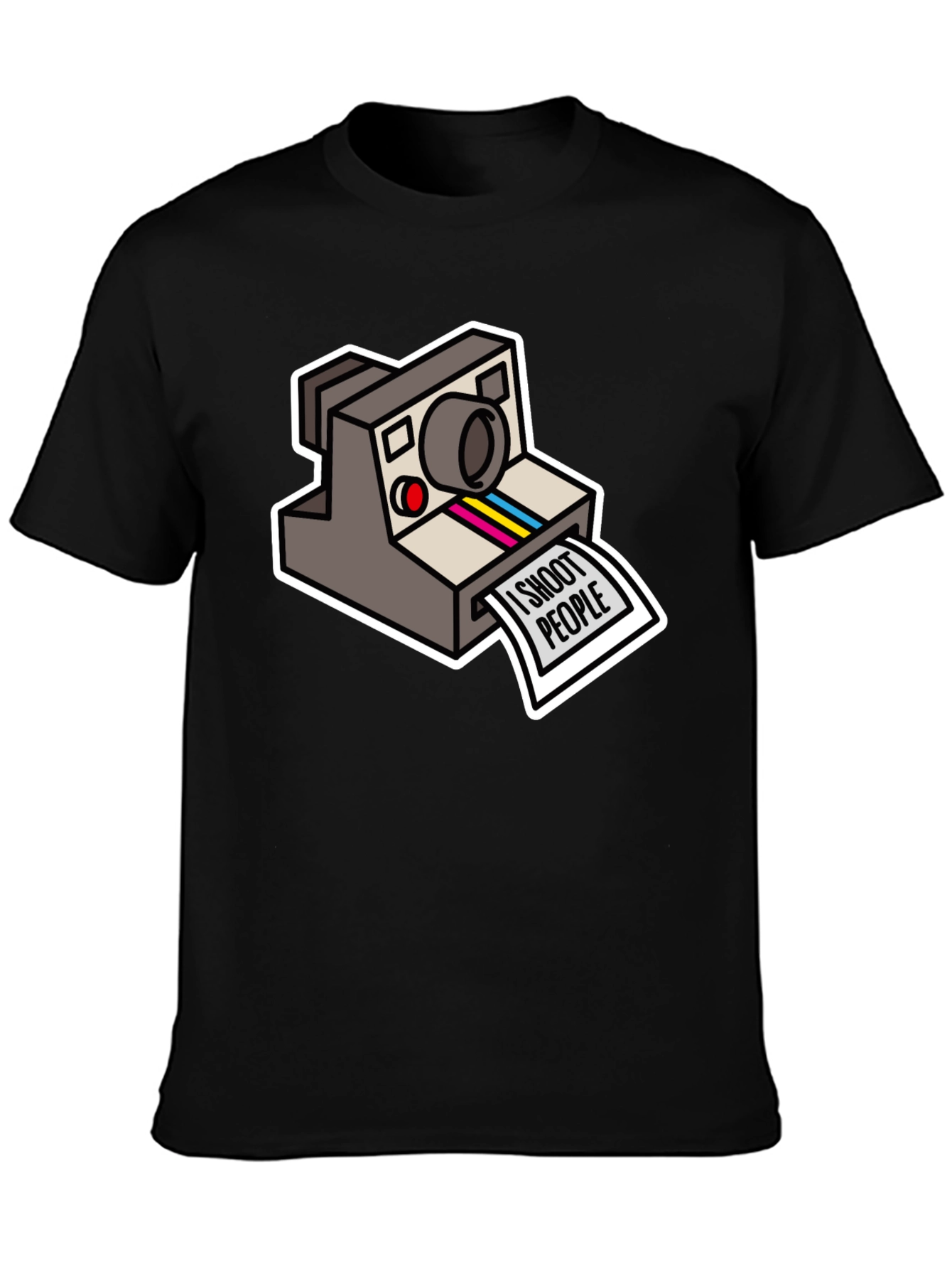 I Shoot People Camera Graphic T-Shirt