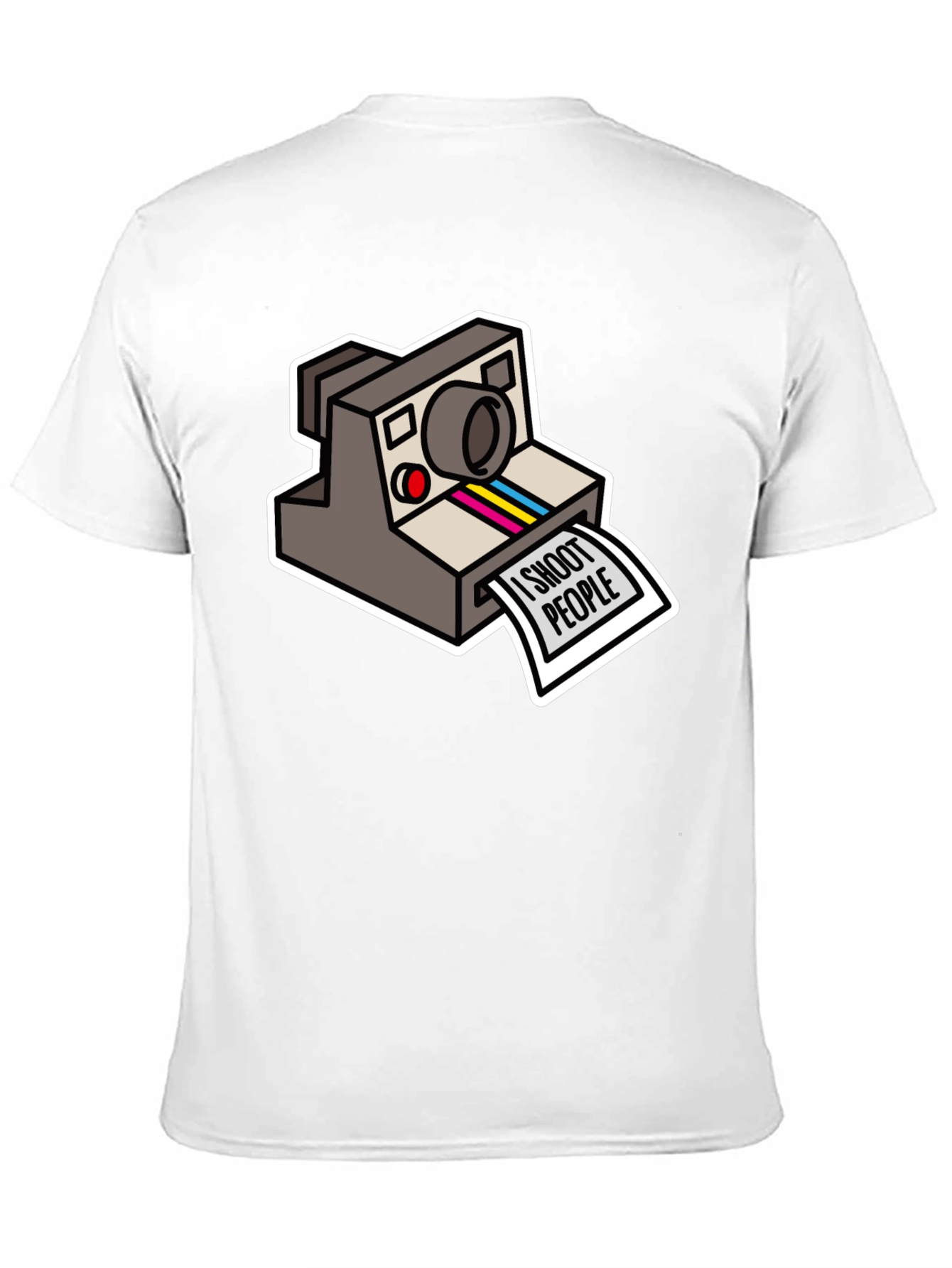 I Shoot People Camera Graphic T-Shirt