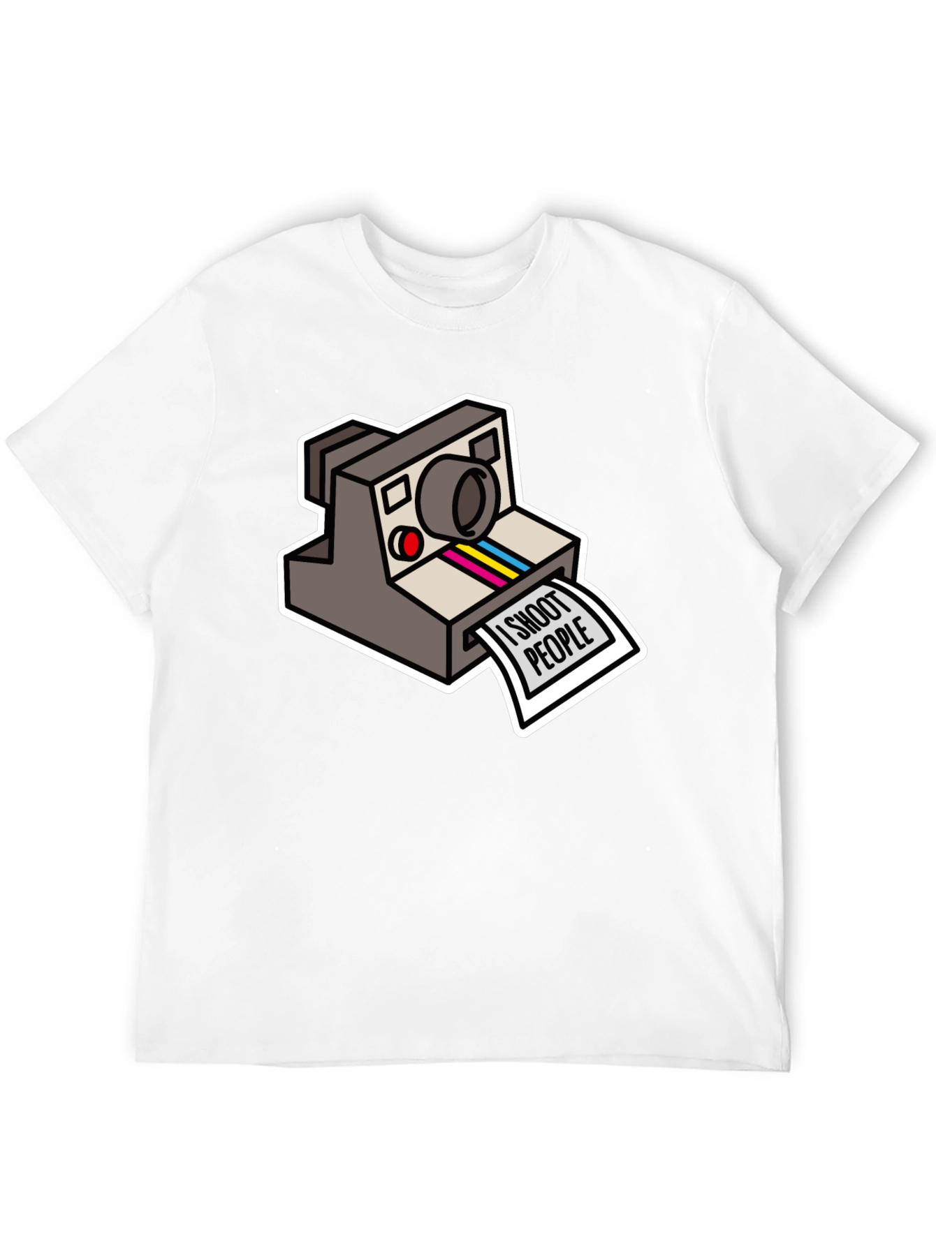I Shoot People Camera Graphic T-Shirt