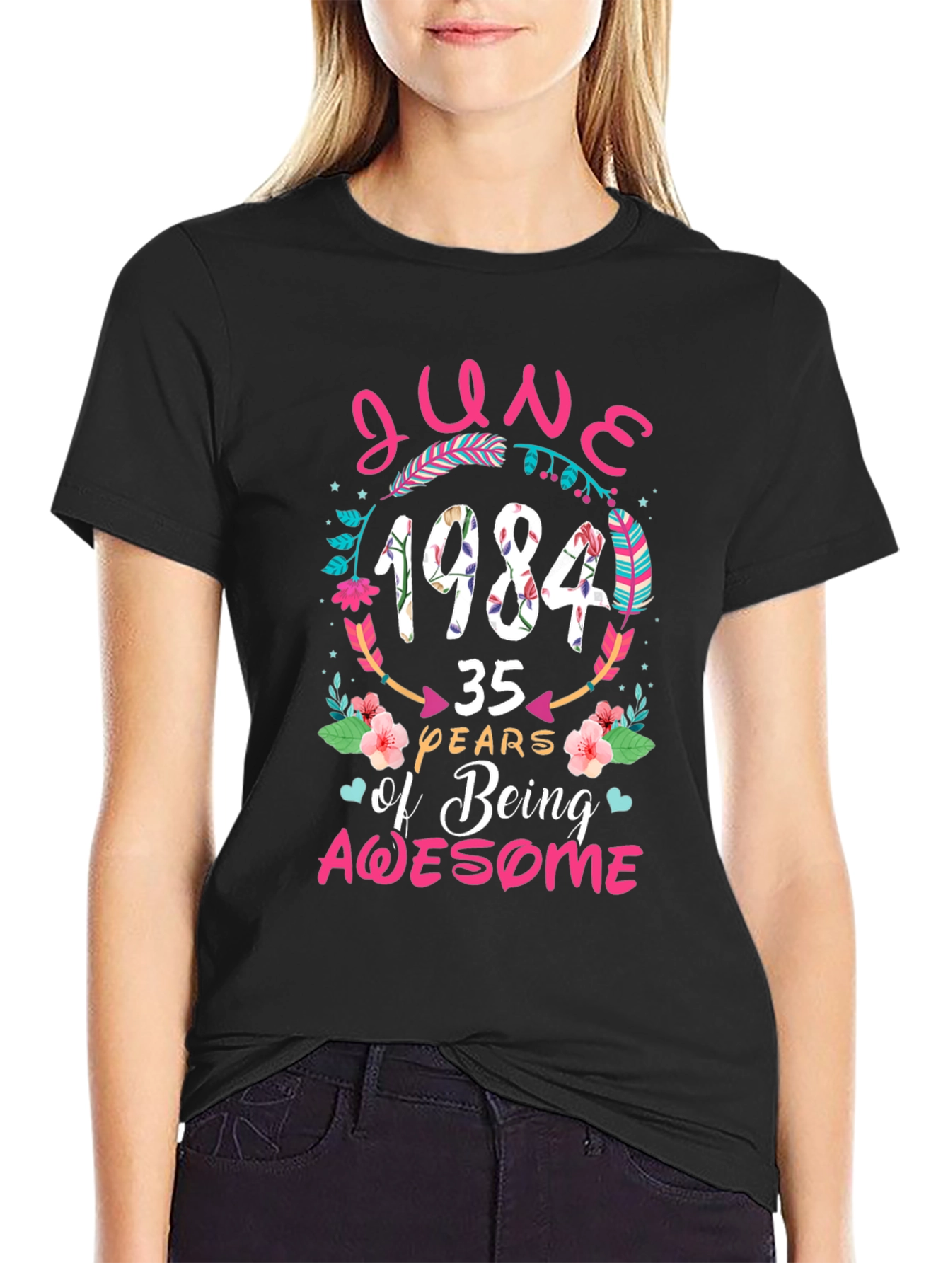 June 1984 35 Years of Being Awesome Tee