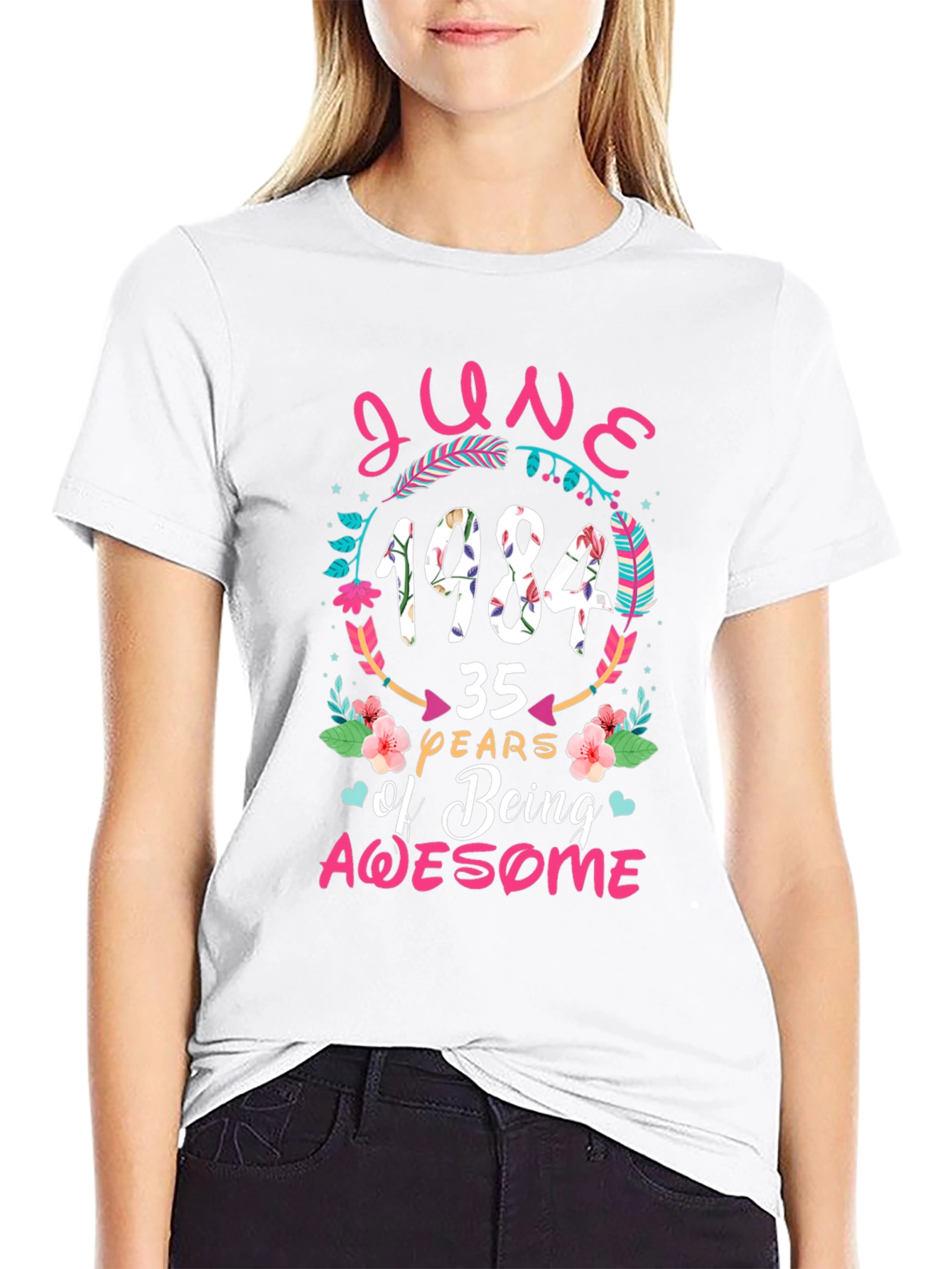 June 1984 35 Years of Being Awesome Tee