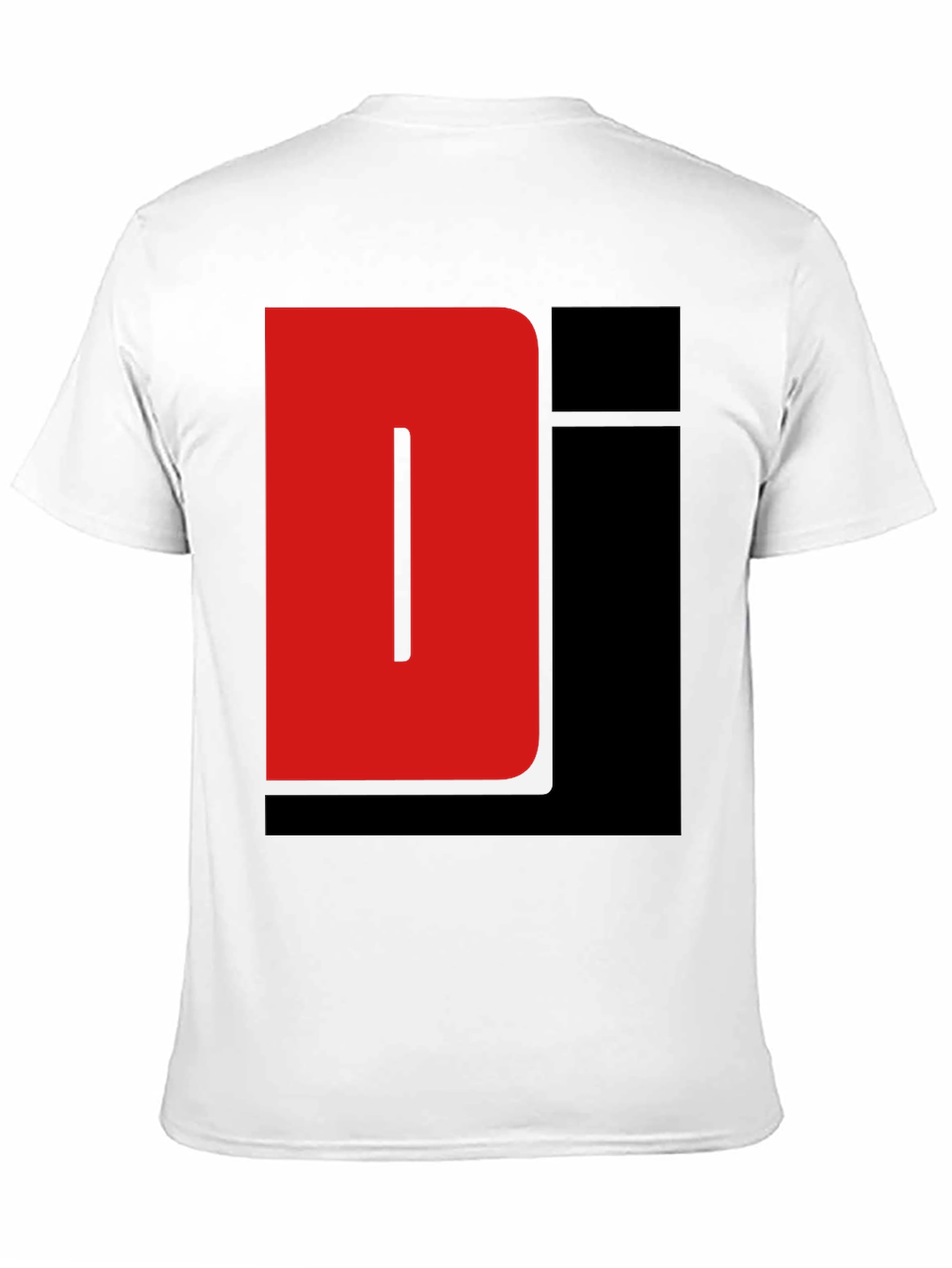 Red and Black Graphic Tee Shirt