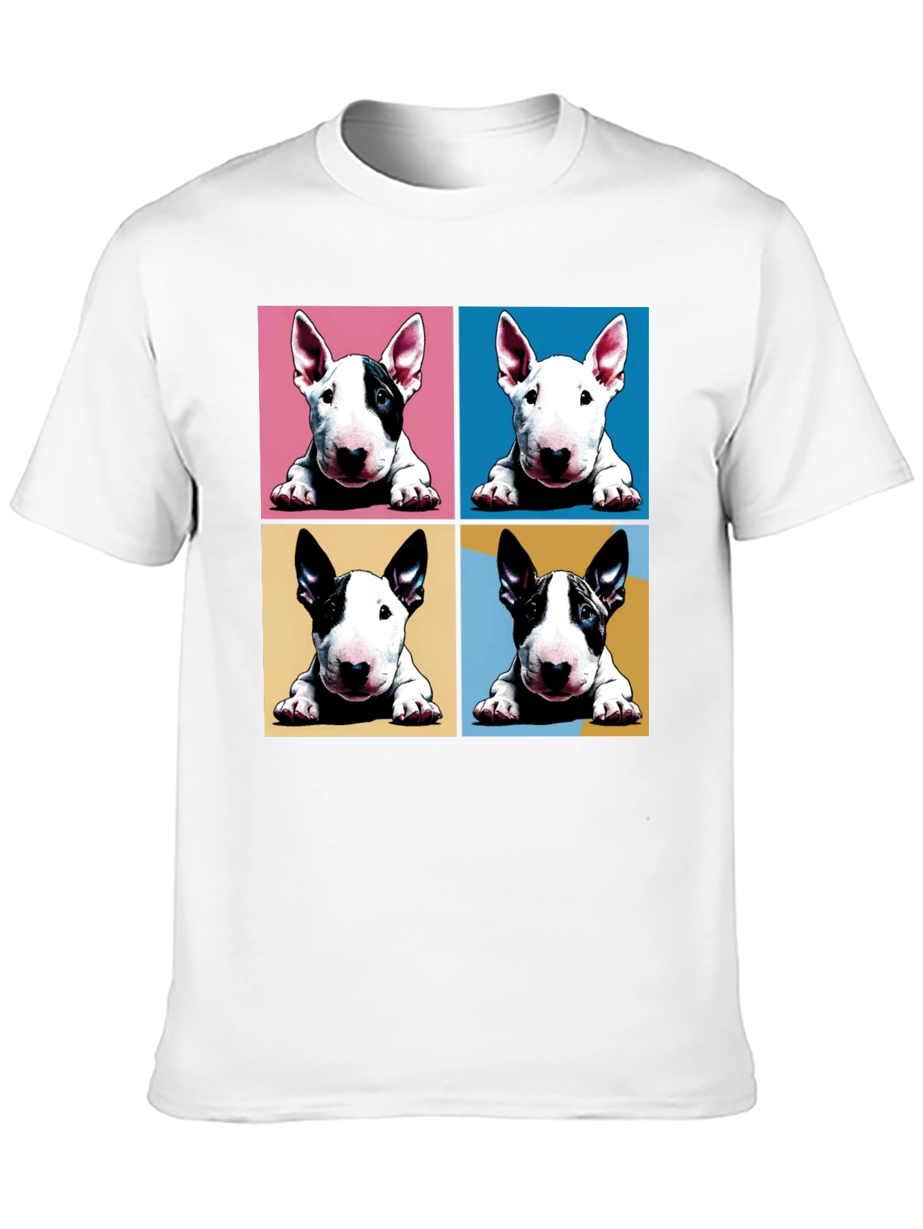 Pop Art Bull Terrier T-Shirt