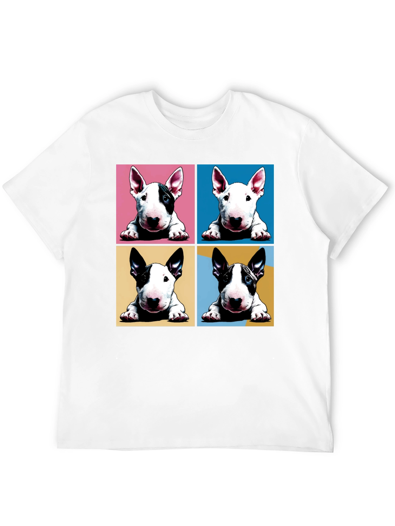 Pop Art Bull Terrier T-Shirt