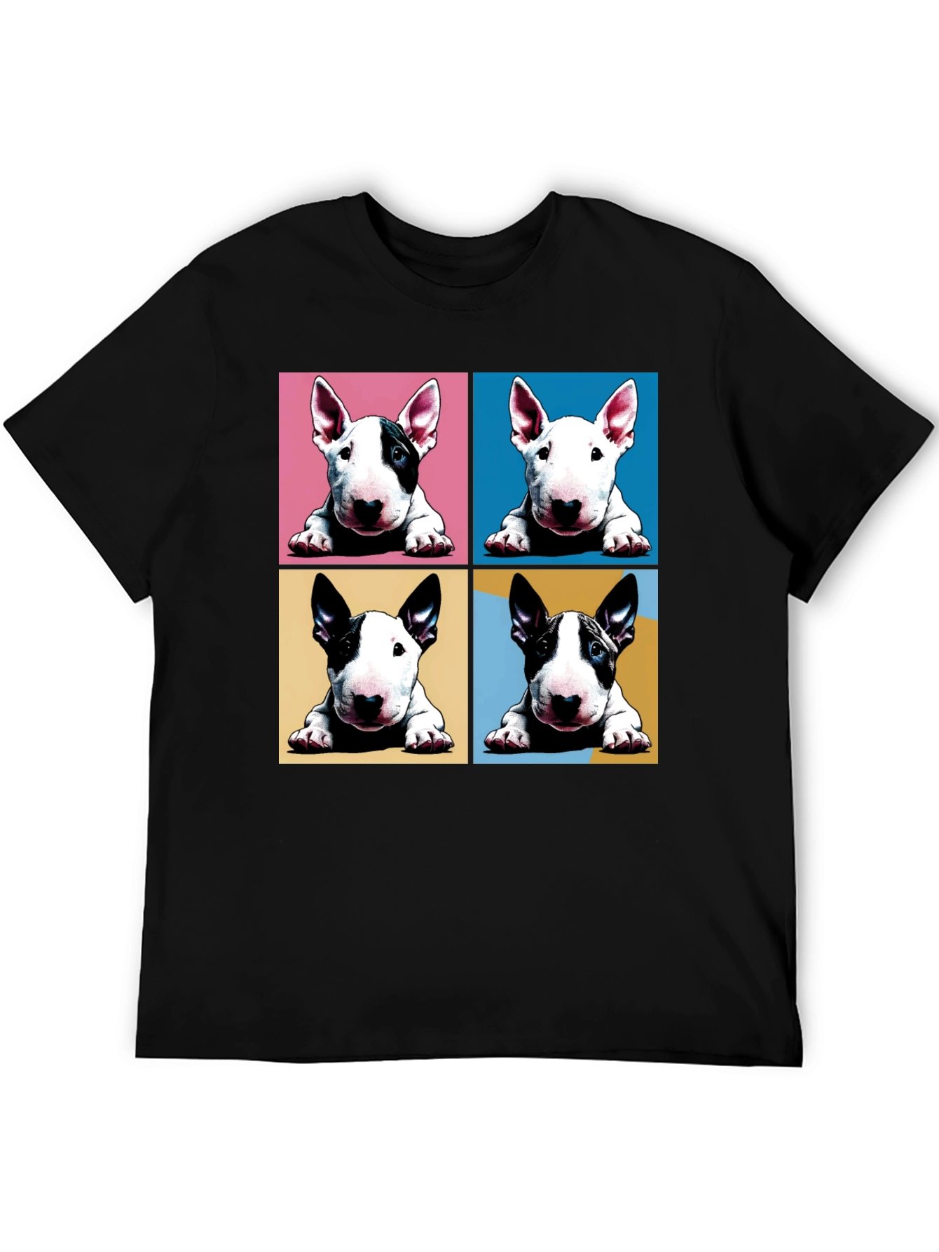 Pop Art Bull Terrier T-Shirt