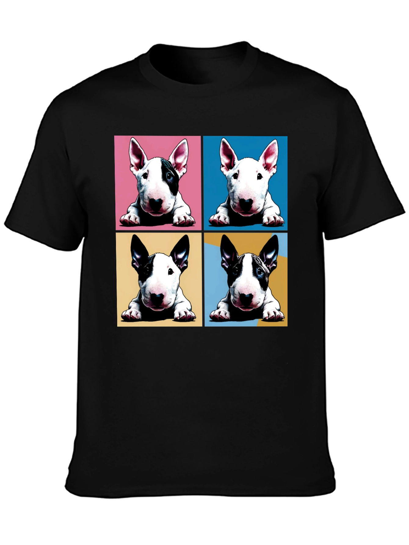Pop Art Bull Terrier T-Shirt