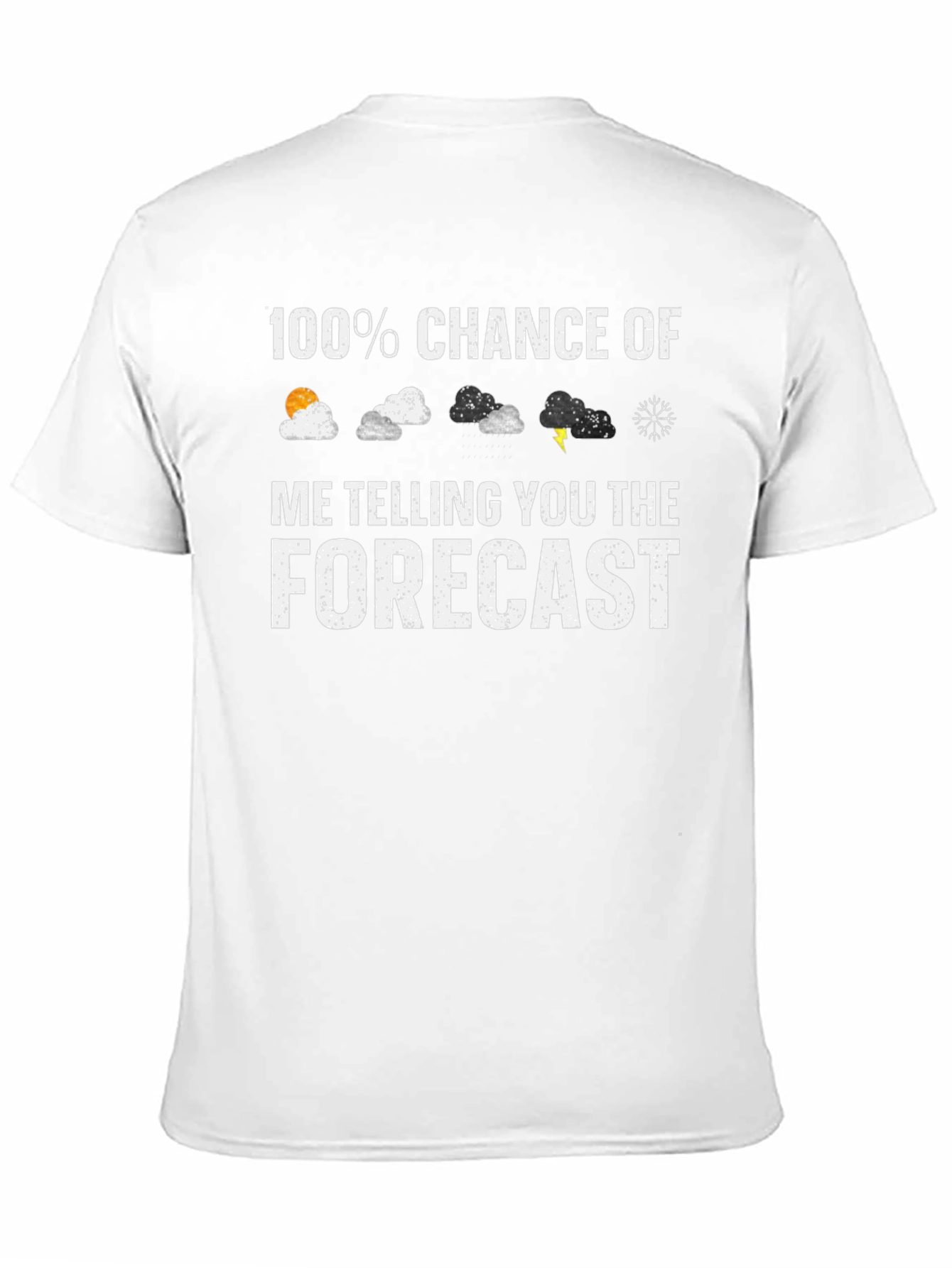Funny Weather Forecast Graphic Tee
