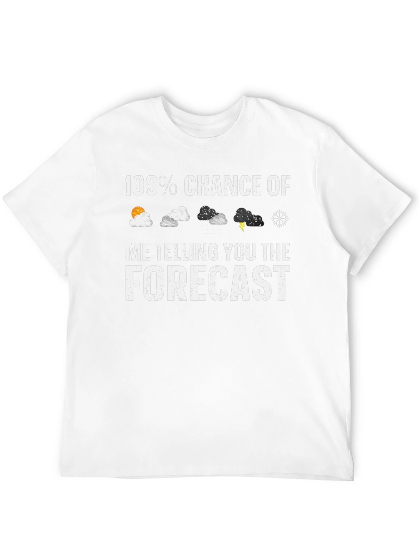 Funny Weather Forecast Graphic Tee