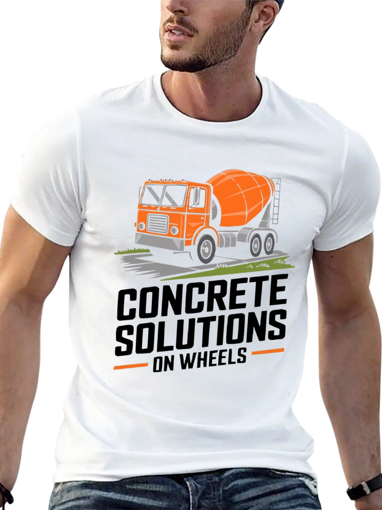 Concrete Solutions Tee - On Wheels Graphic T-Shirt
