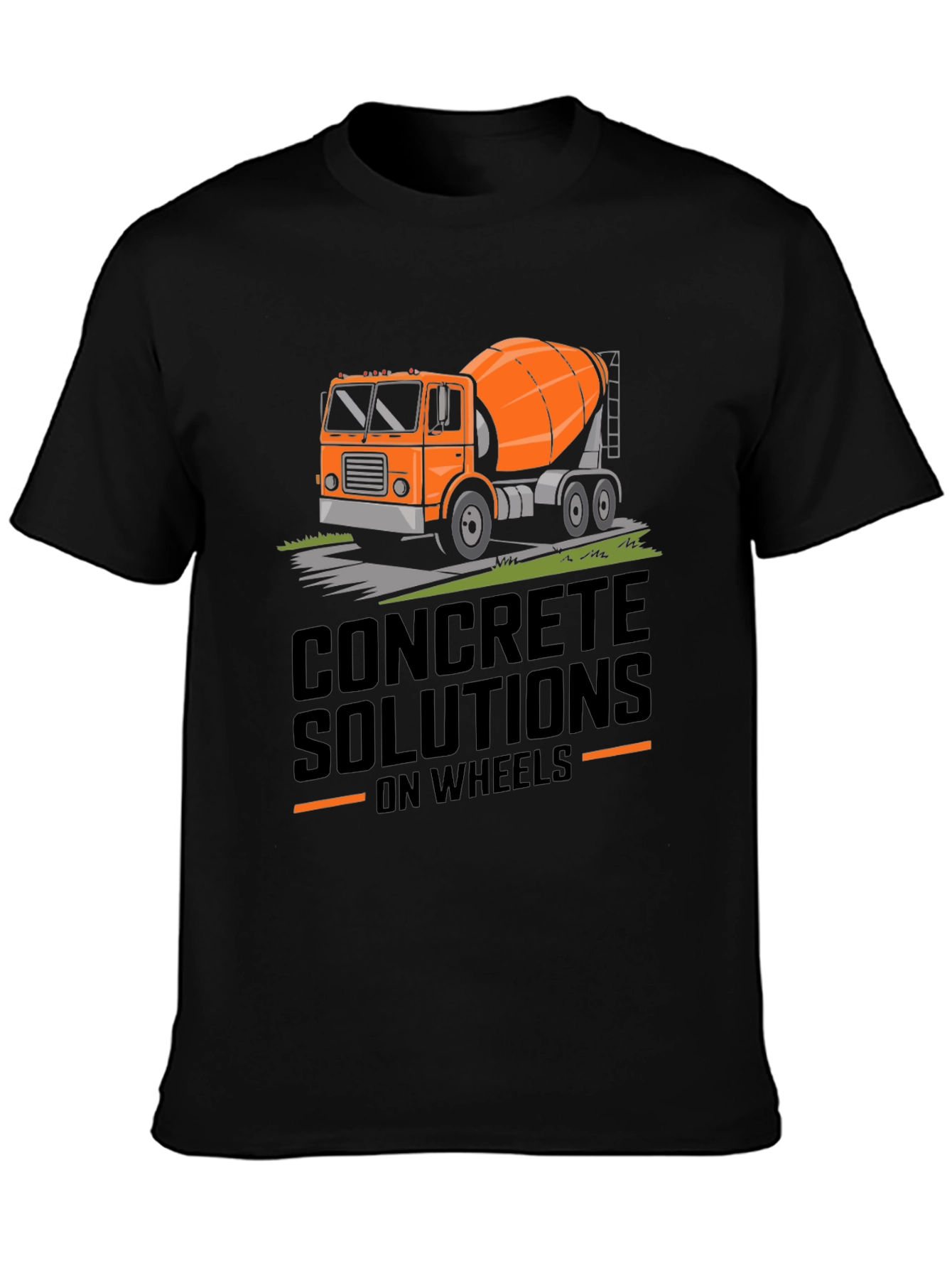 Concrete Solutions Tee - On Wheels Graphic T-Shirt