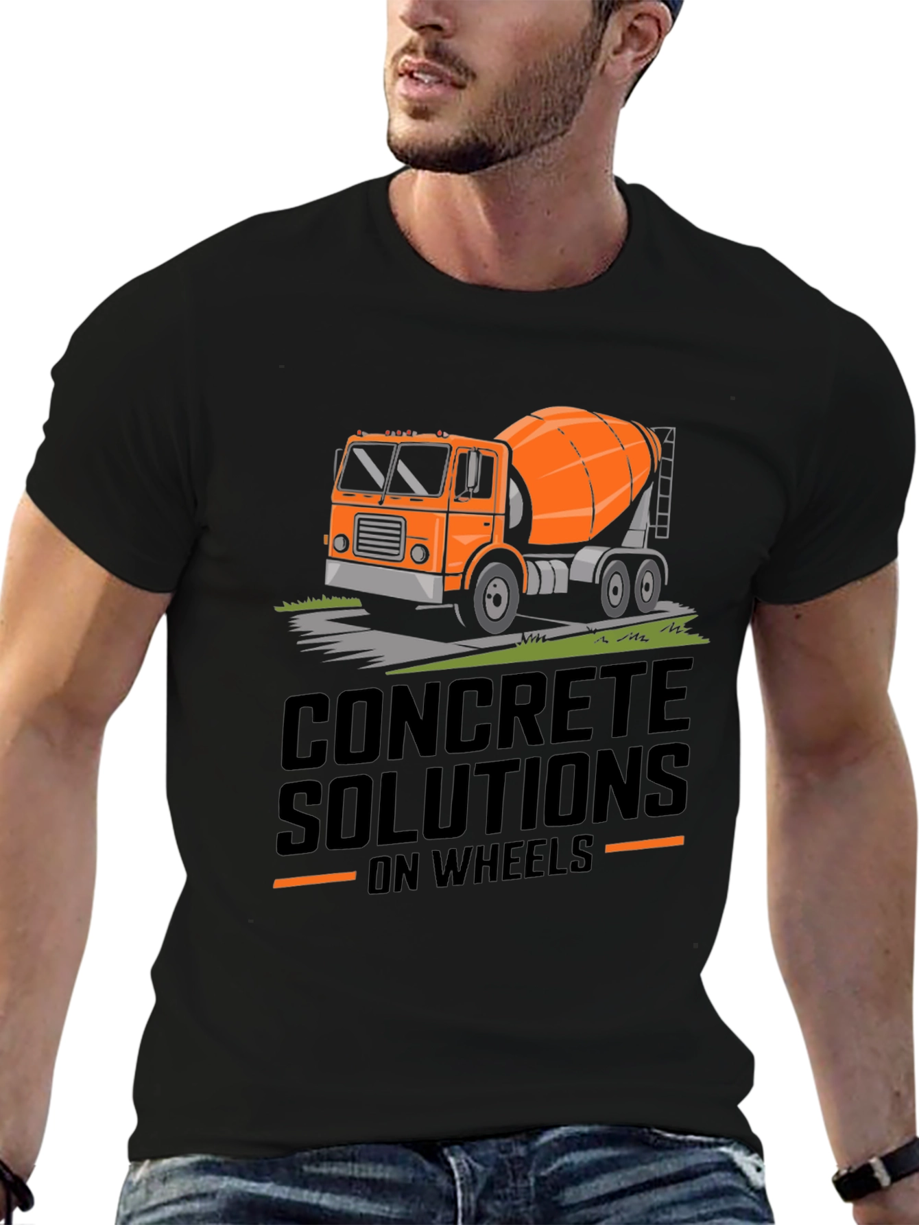 Concrete Solutions Tee - On Wheels Graphic T-Shirt