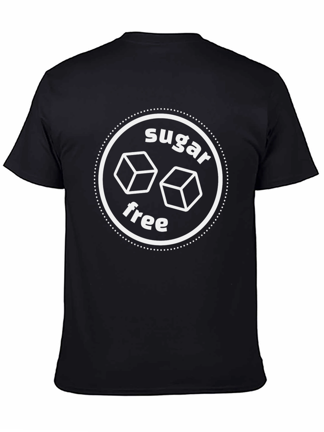 Sugar Free Graphic Black T-Shirt