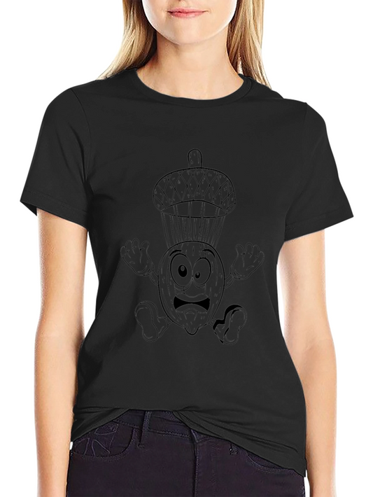 Nutty Parachute T-Shirt - Black