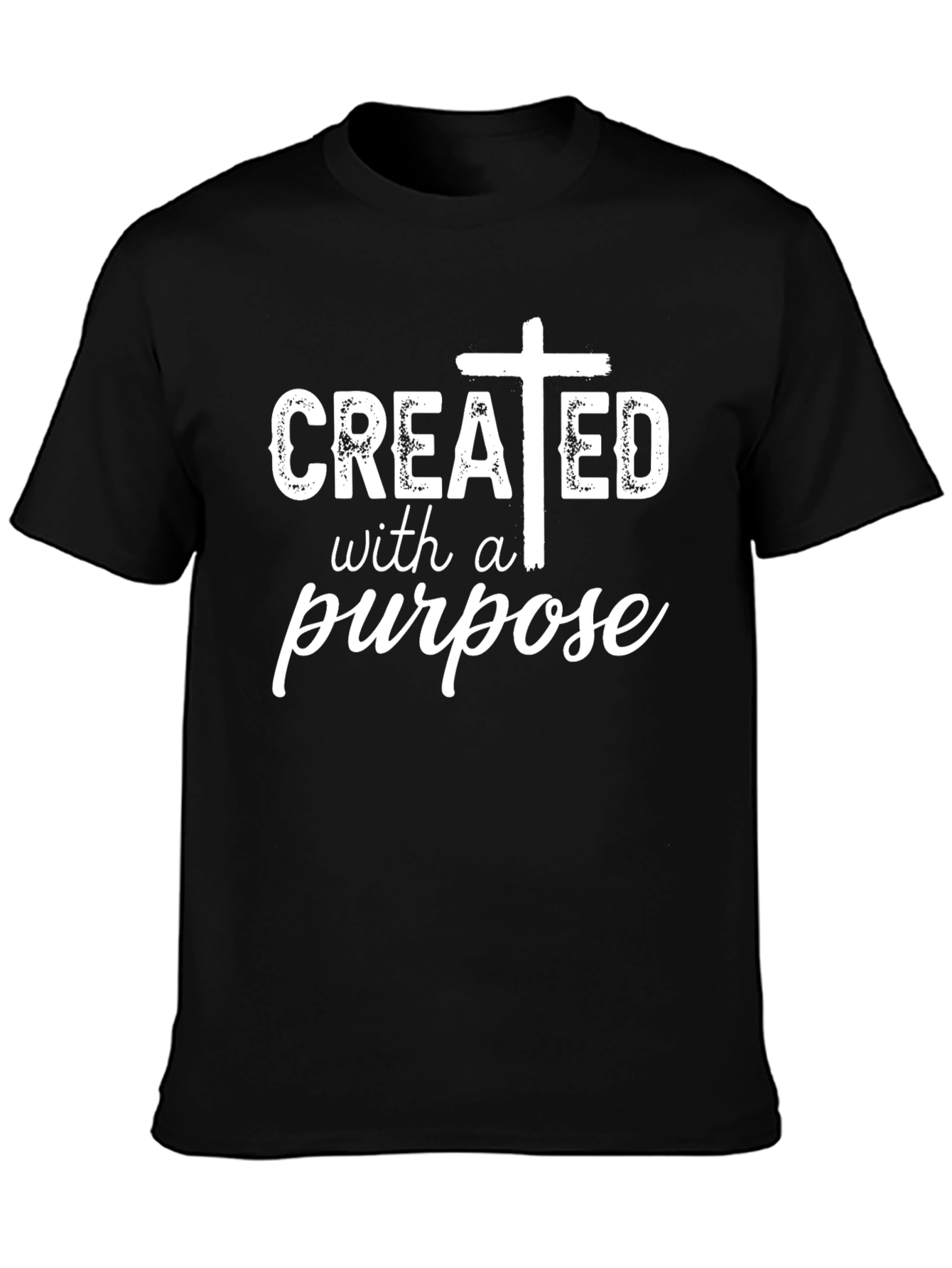 Created with a Purpose T-Shirt - Christian Faith