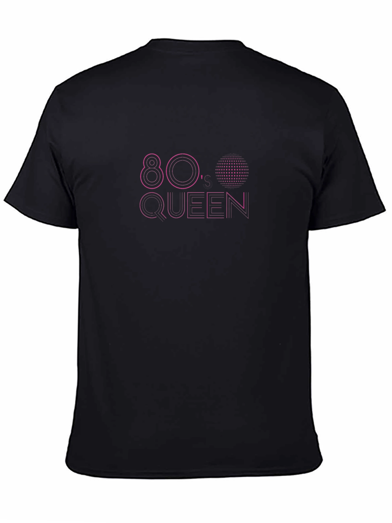 80s Queen Black Graphic Tee