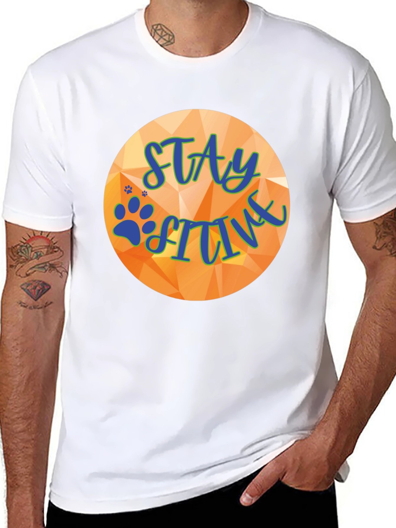 Stay Positive Graphic Tee