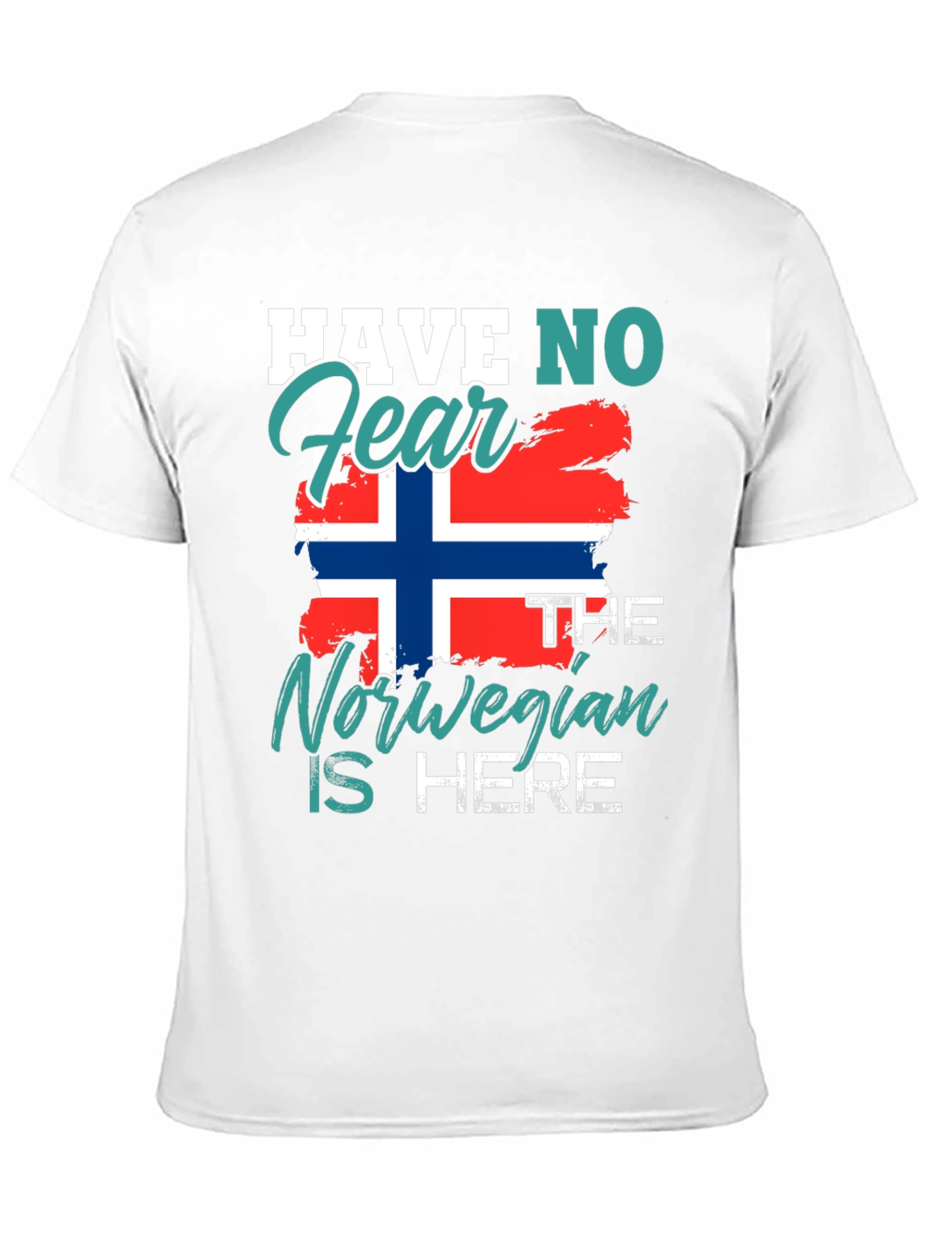 Have No Fear Norwegian Is Here Black T-Shirt