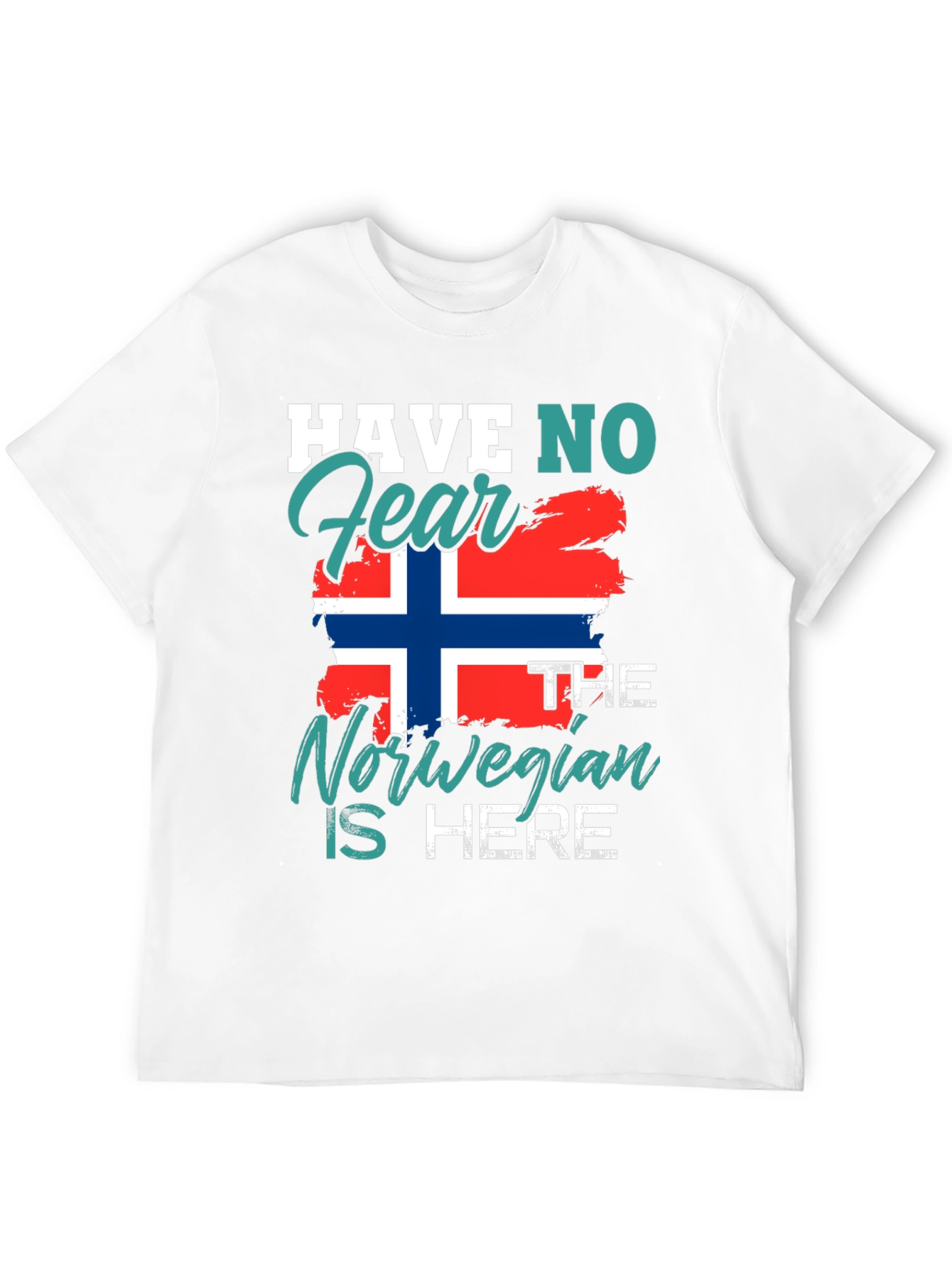Have No Fear Norwegian Is Here Black T-Shirt