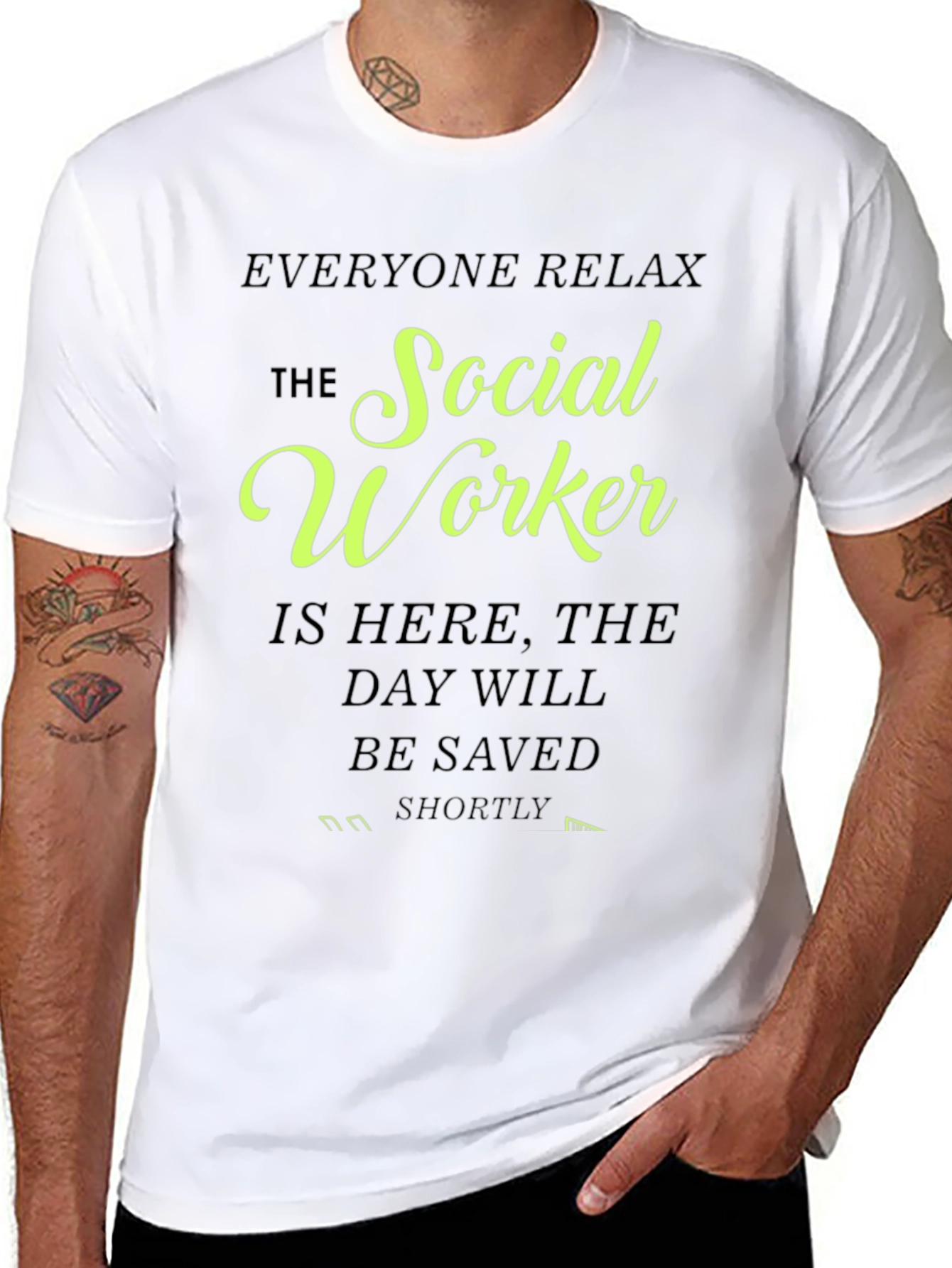 Social Worker T-Shirt - Funny Profession Tee