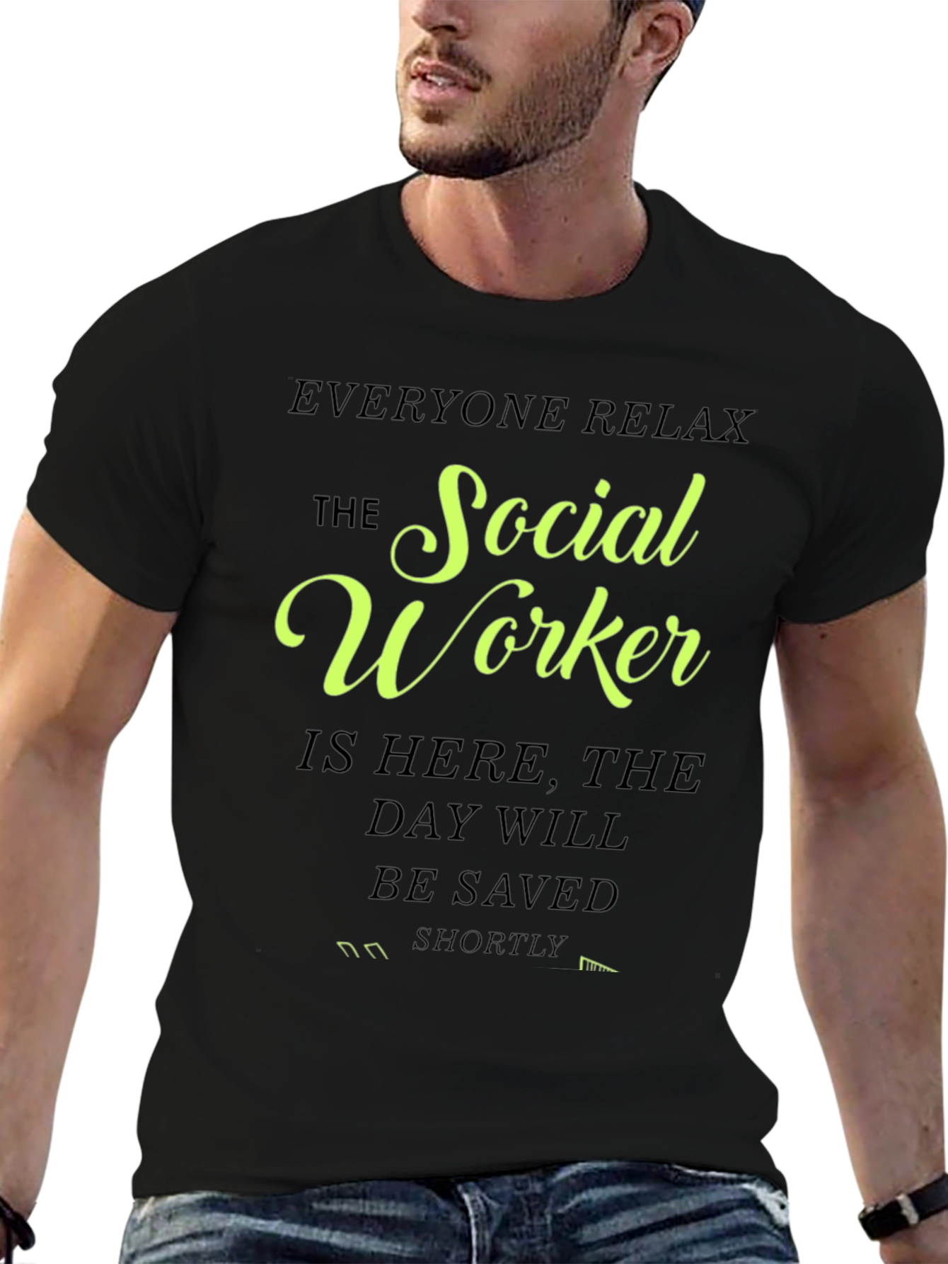 Social Worker T-Shirt - Funny Profession Tee
