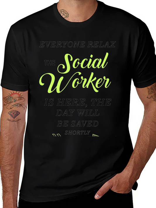 Social Worker T-Shirt - Funny Profession Tee