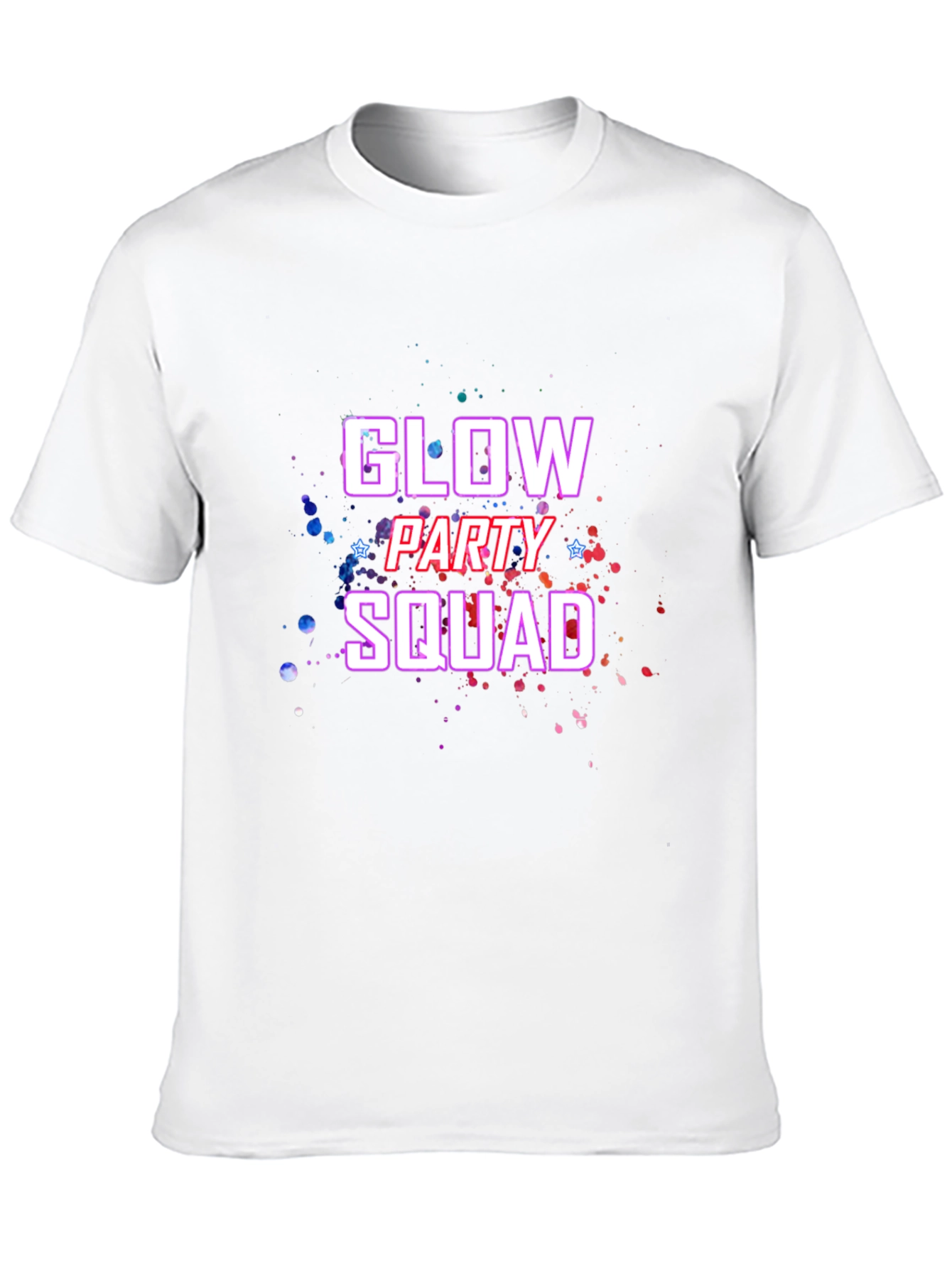 Glow Party Squad Graphic Tee